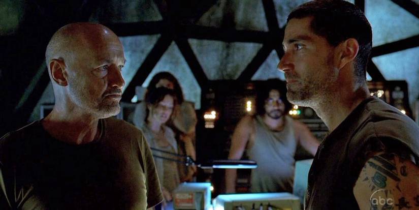 Jack e Locke em Lost