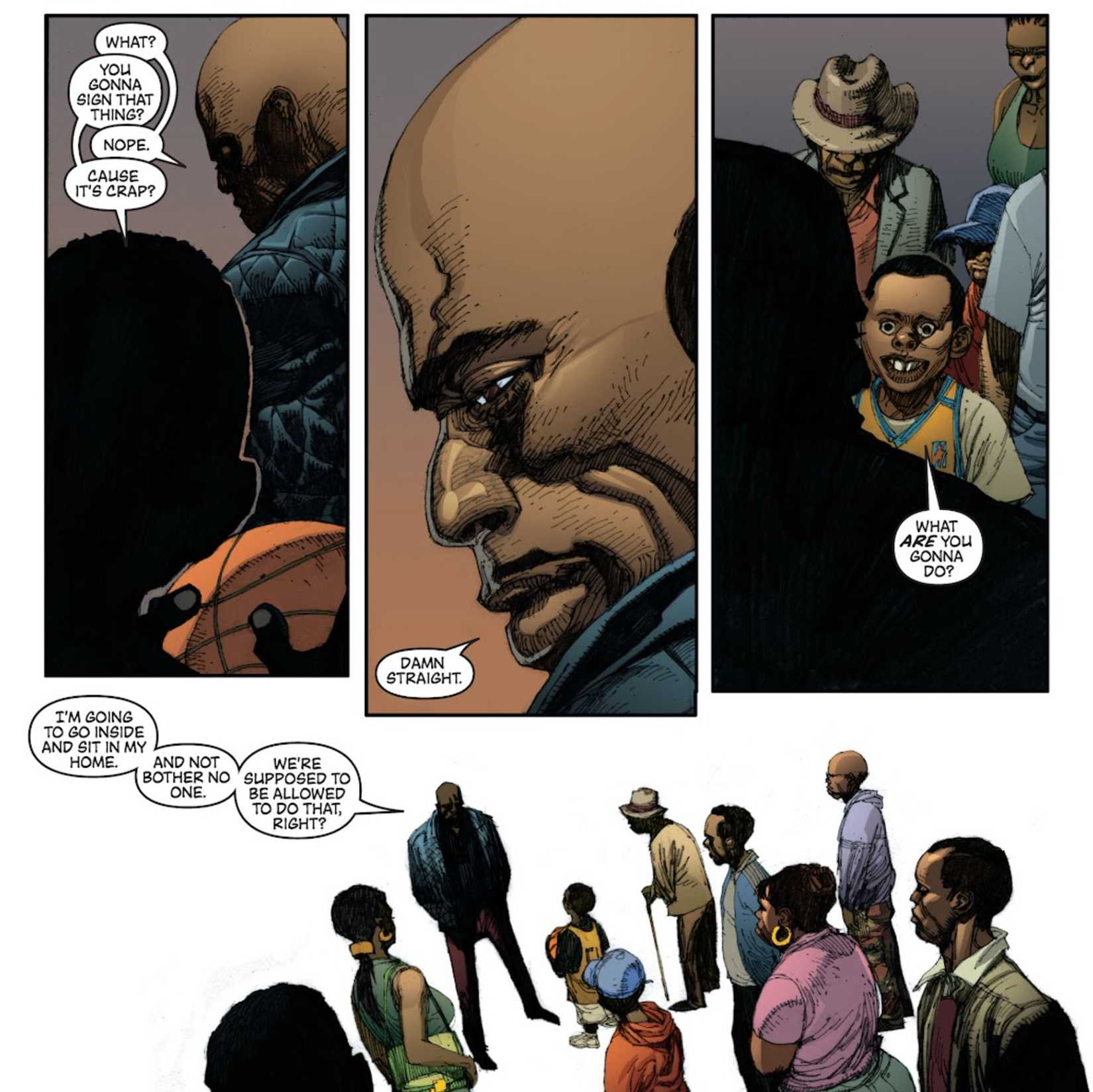 luke cage defying the superhero registration act