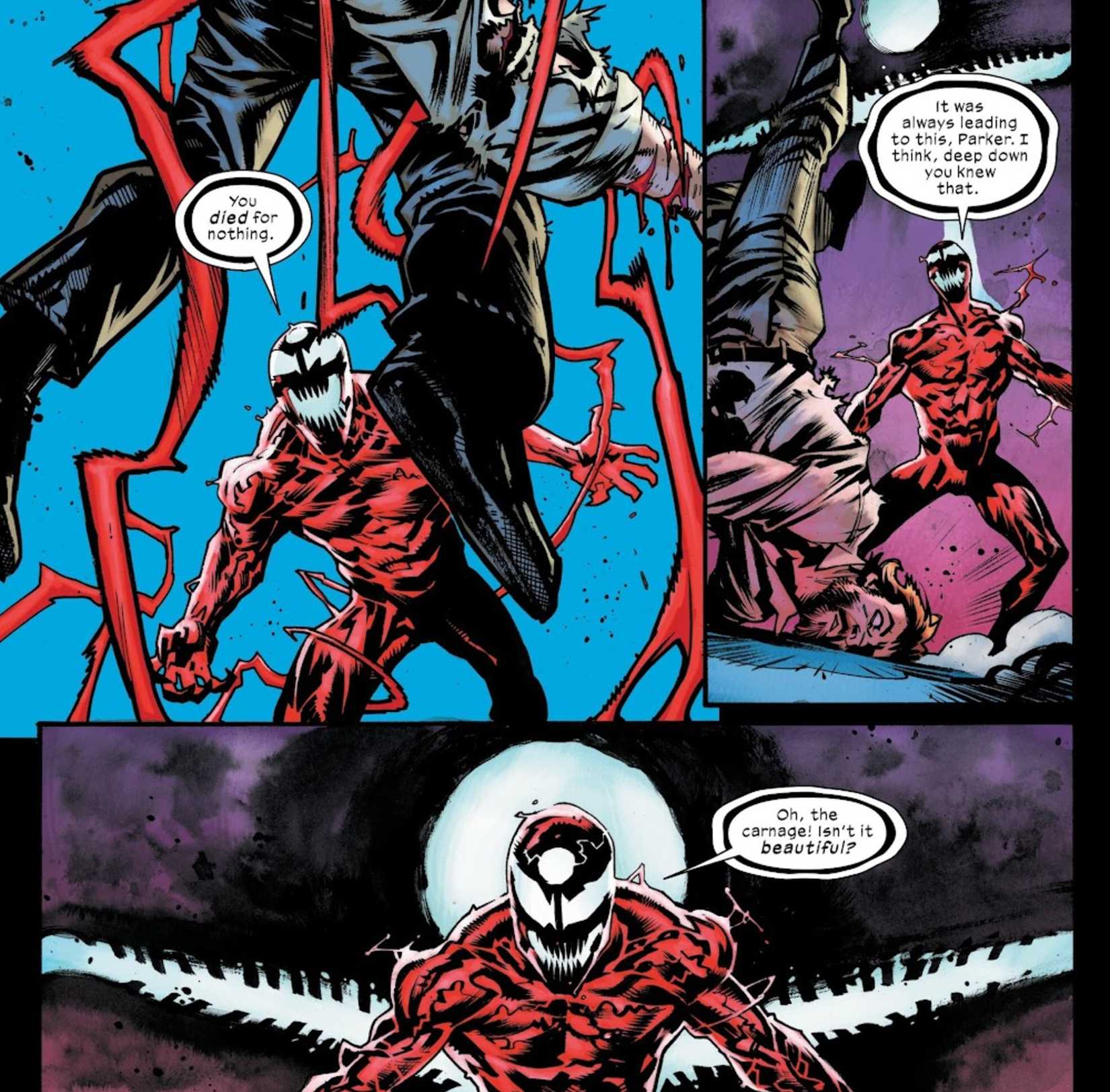Ultimate Universe Introduces Its Terrifying Take on Carnage 2 maker manifests as carnage to kill ultimate spider-man 2