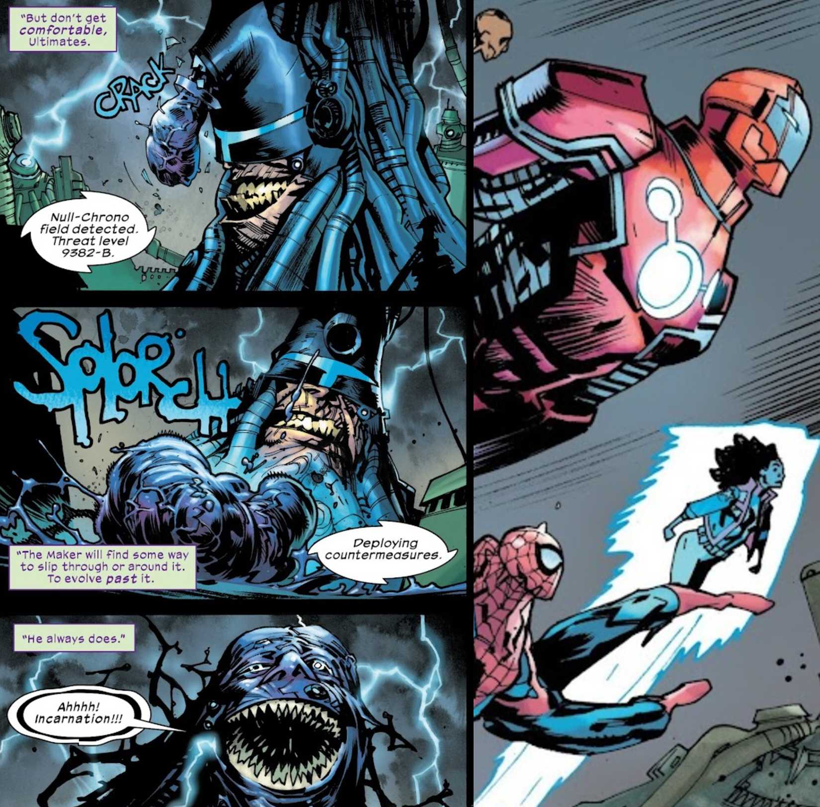 Ultimate Universe Introduces Its Terrifying Take on Carnage 1 maker manifests as carnage to kill ultimate spider-man 3