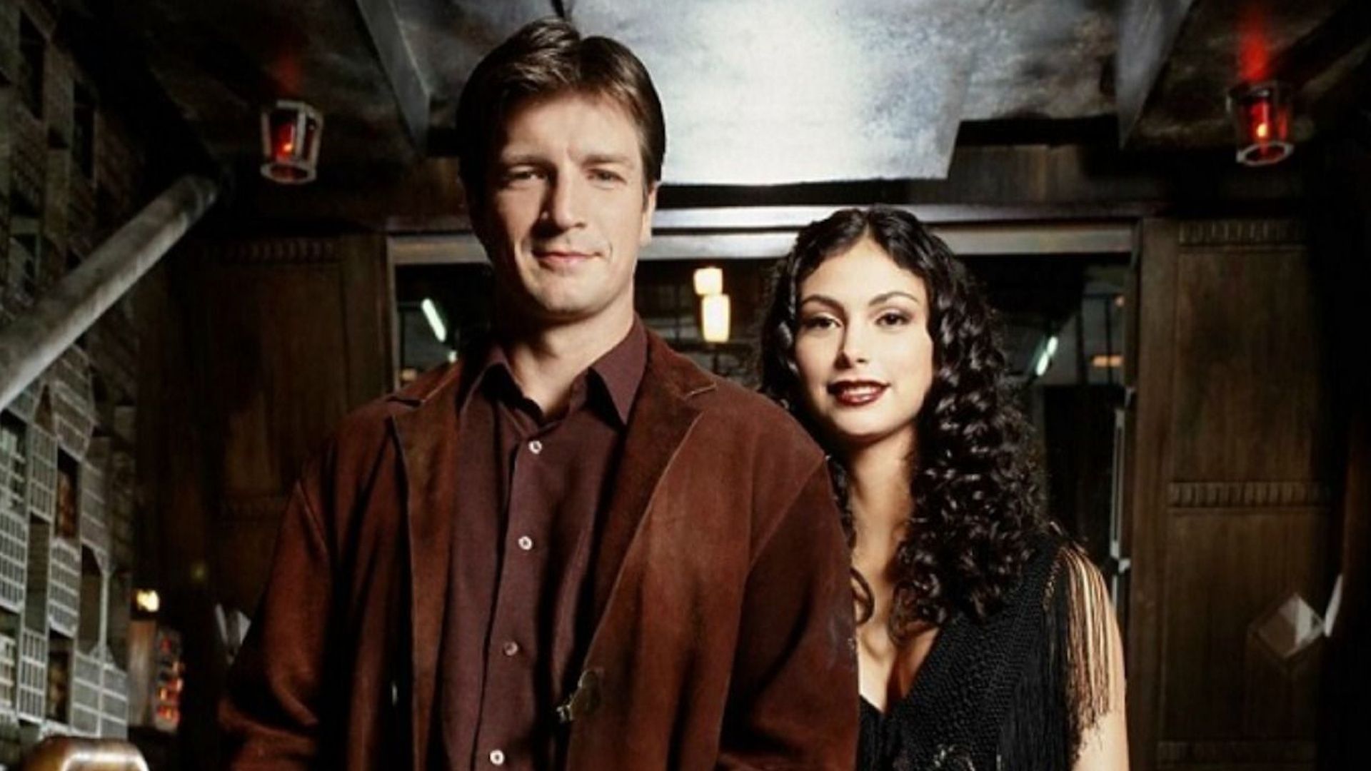Mal e Inara em Firefly