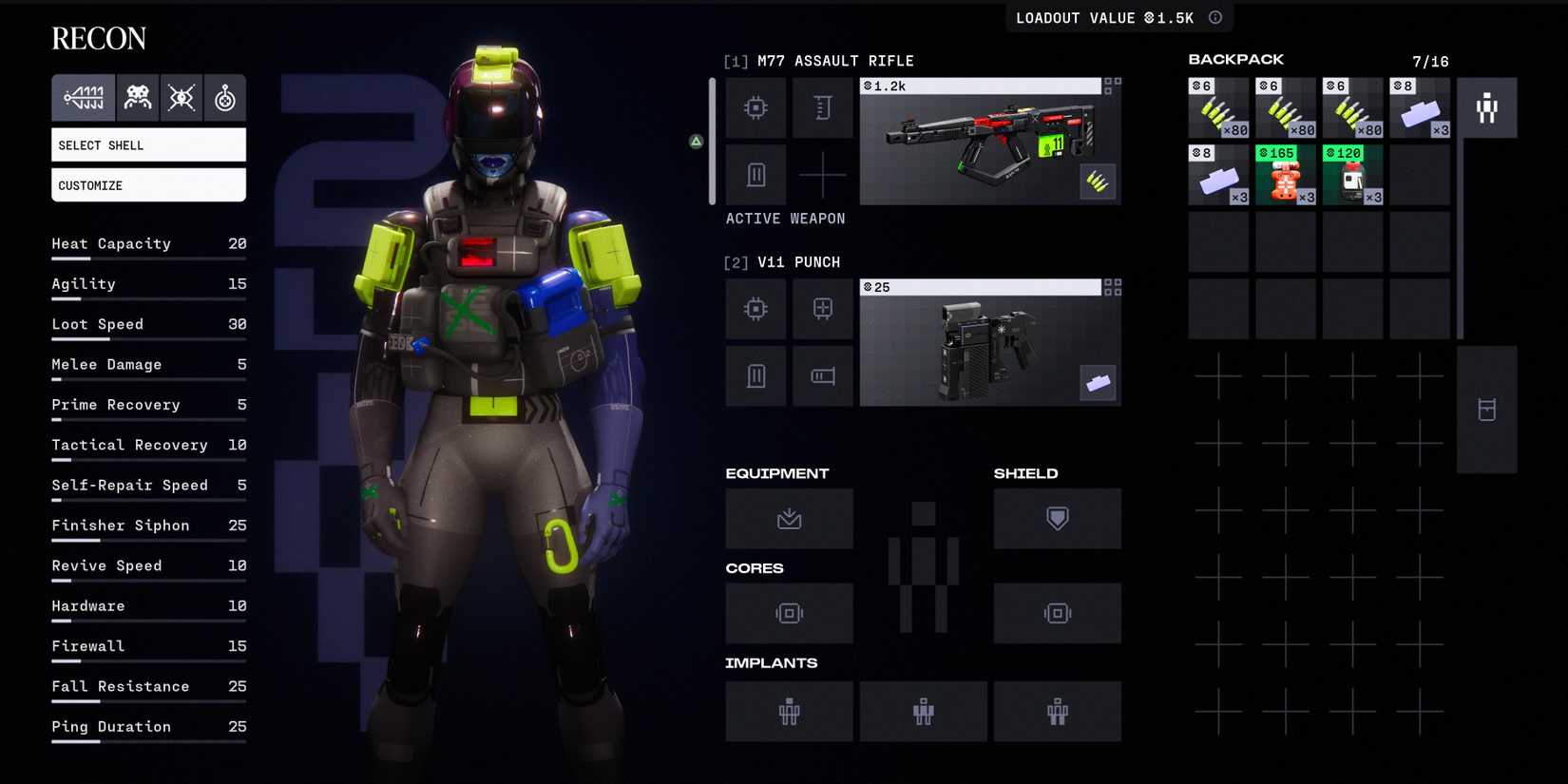 Marathon Loadout Basics: What You Need For Every Raid