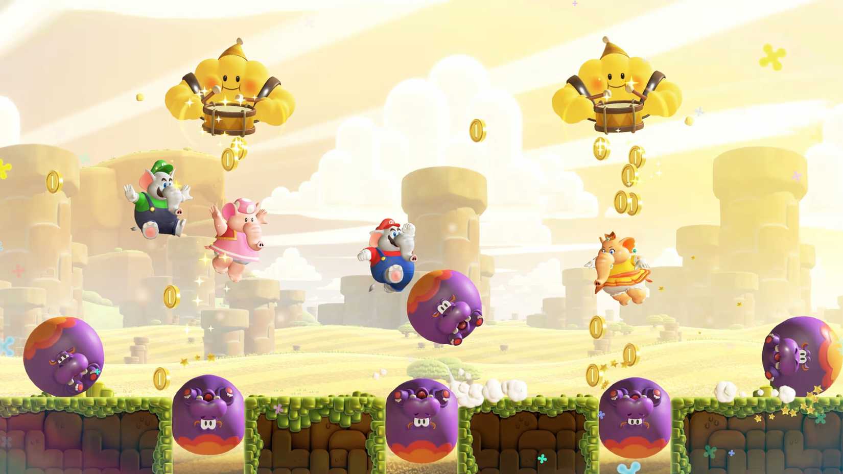 Mario Multiplayer Game Elephants