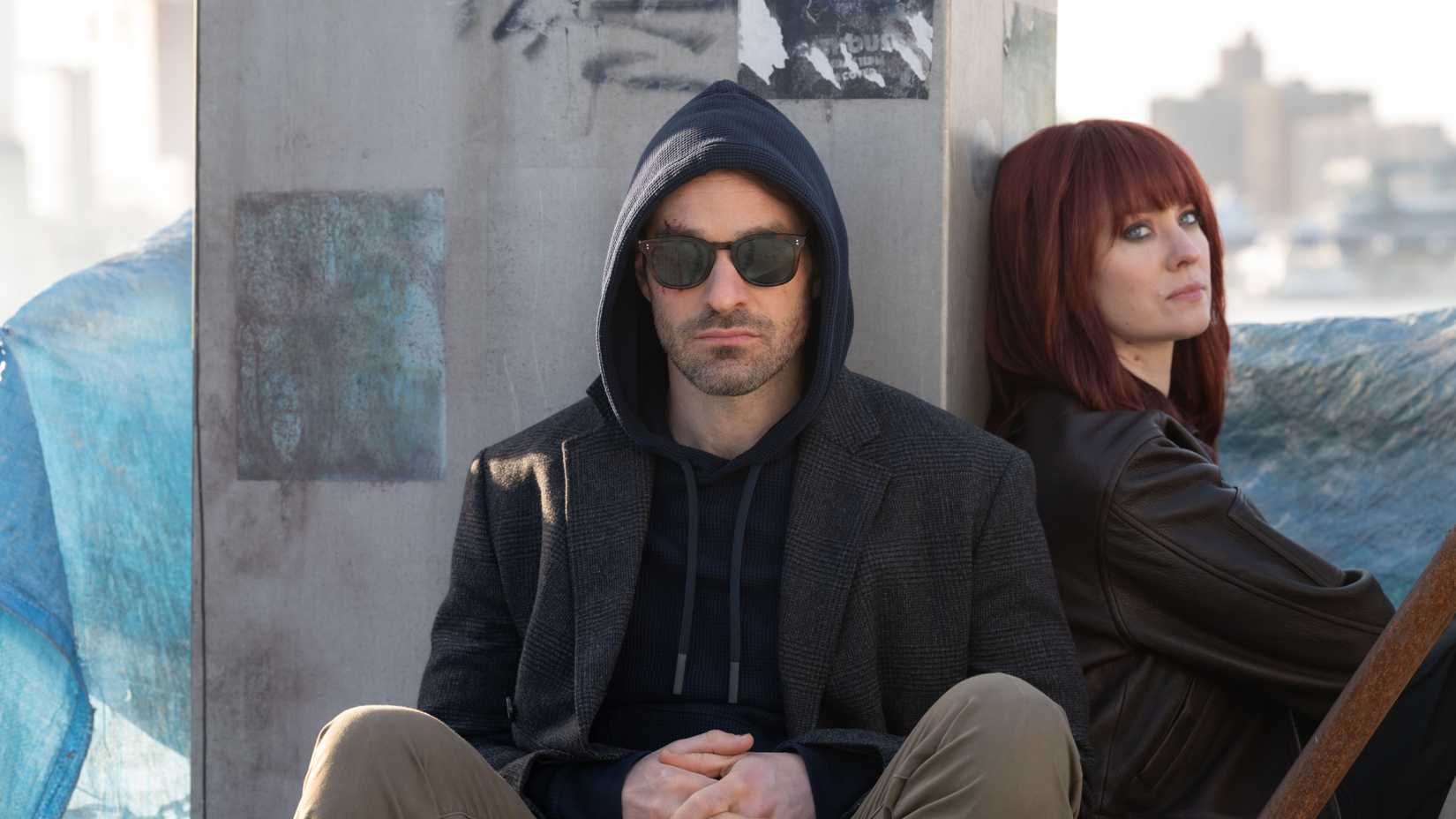 The MCU's Street-Level Heroes Will Never Be The Same Again 1 Matt Murdock and Karen Page on the run in Daredevil_ Born Again season 2