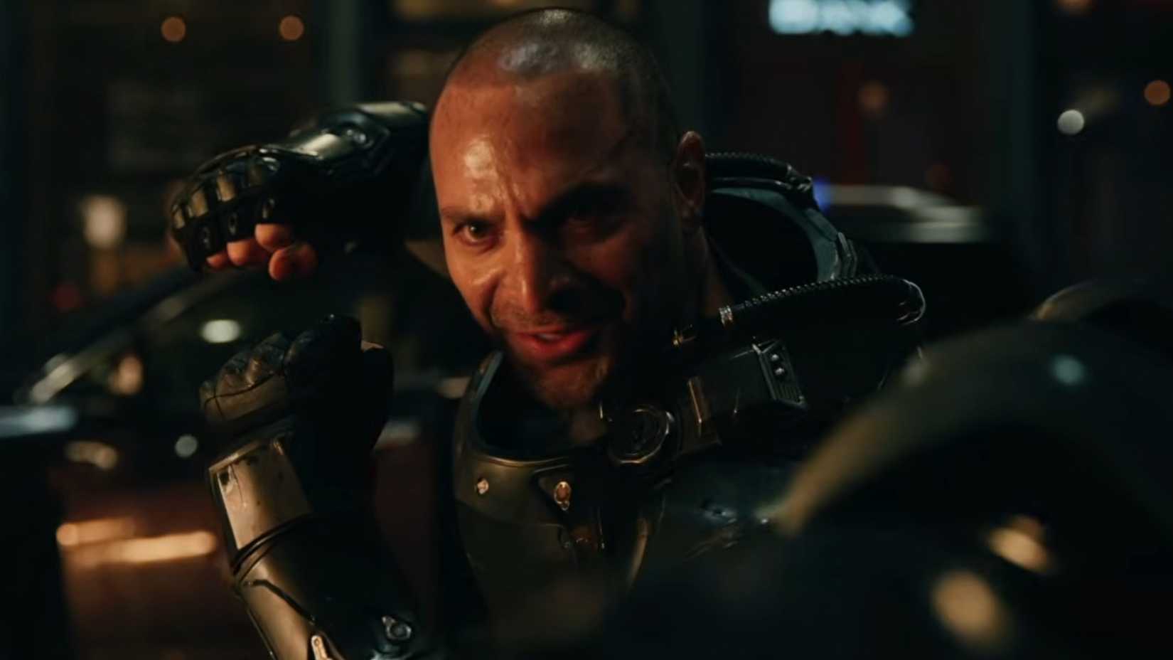 Michael Mando como Escorpião em Homem-Aranha: Novo Dia trailer