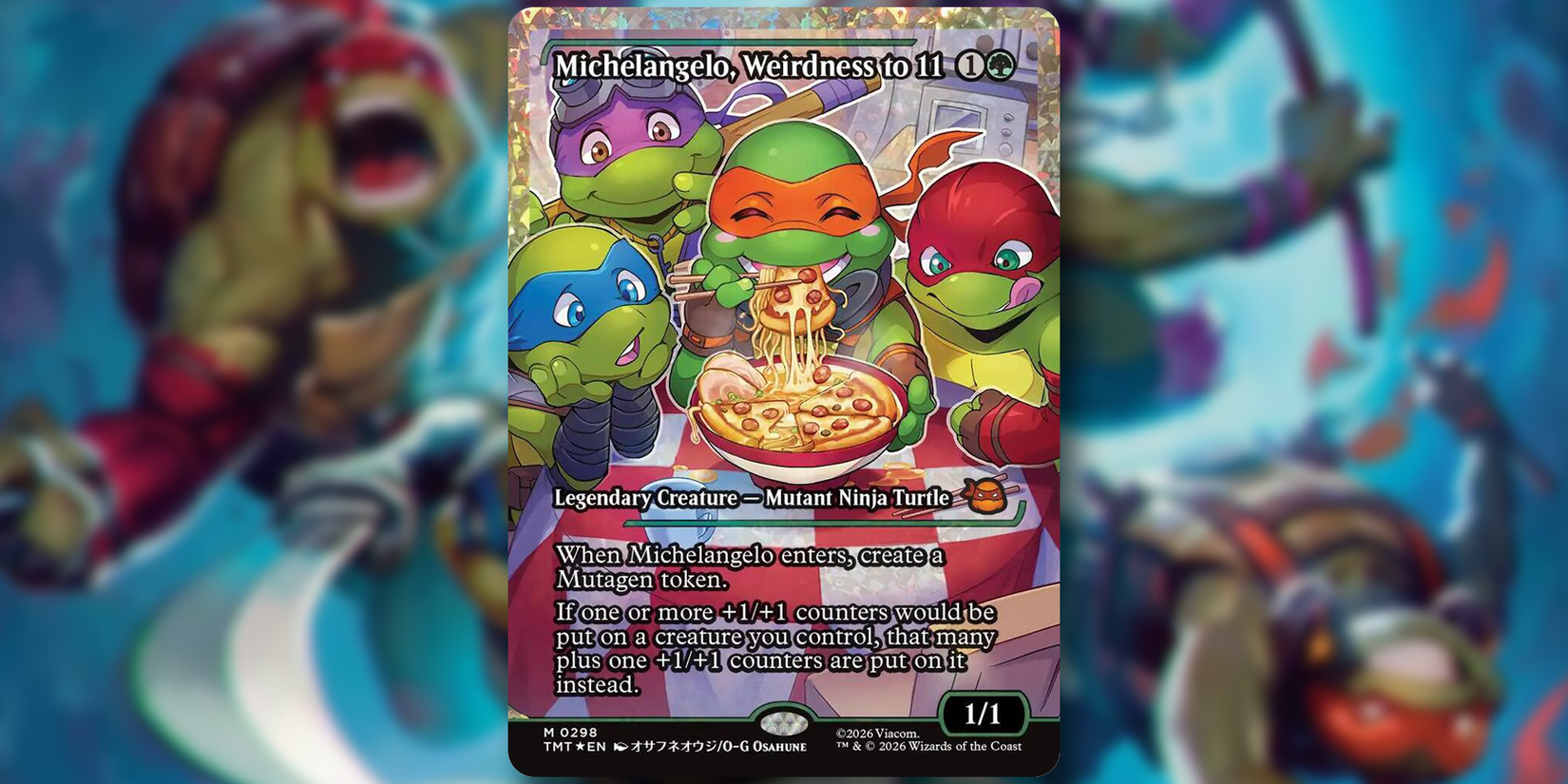 Michaelangalo Weirdness to 11 MTG Card