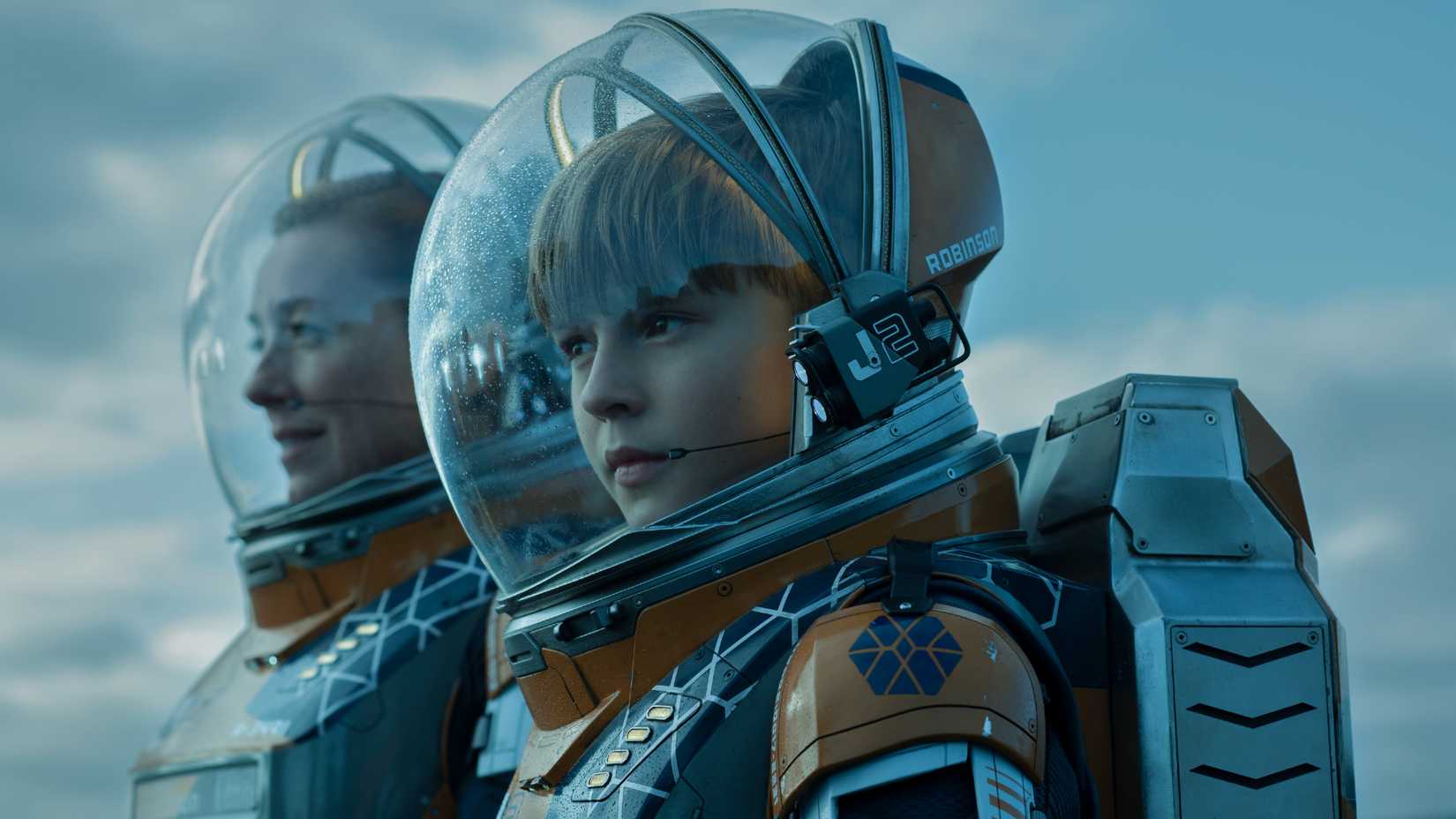 molly parker and maxwell jenkins in lost in space