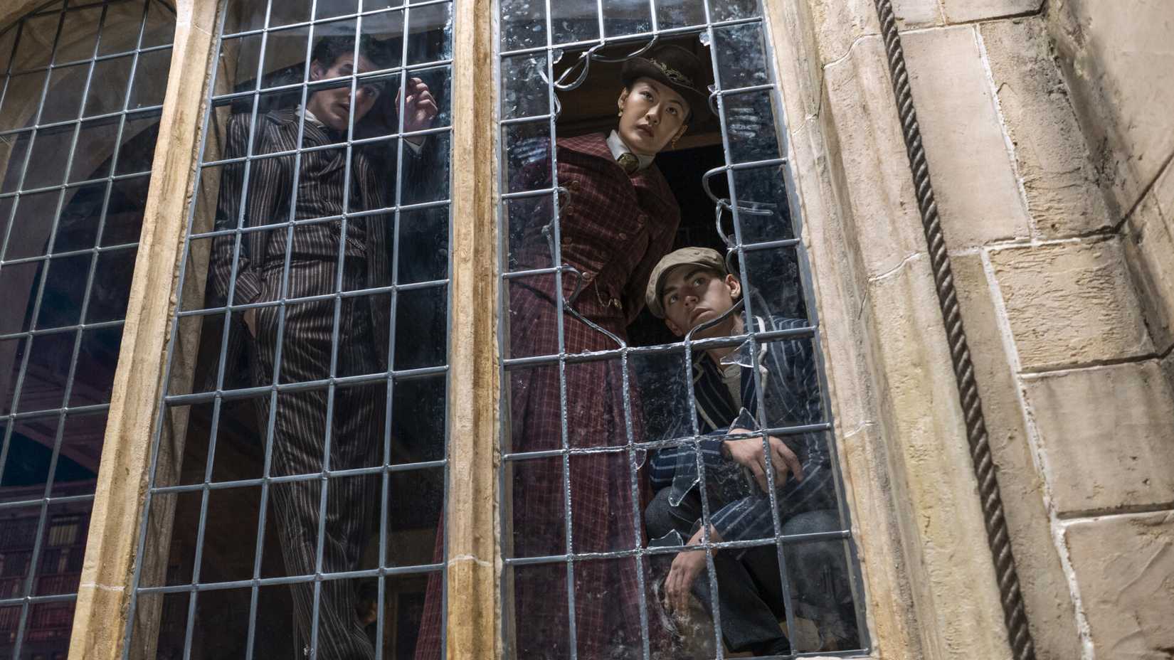 Moriarty Shou'An and Sherlock in Young Sherlock