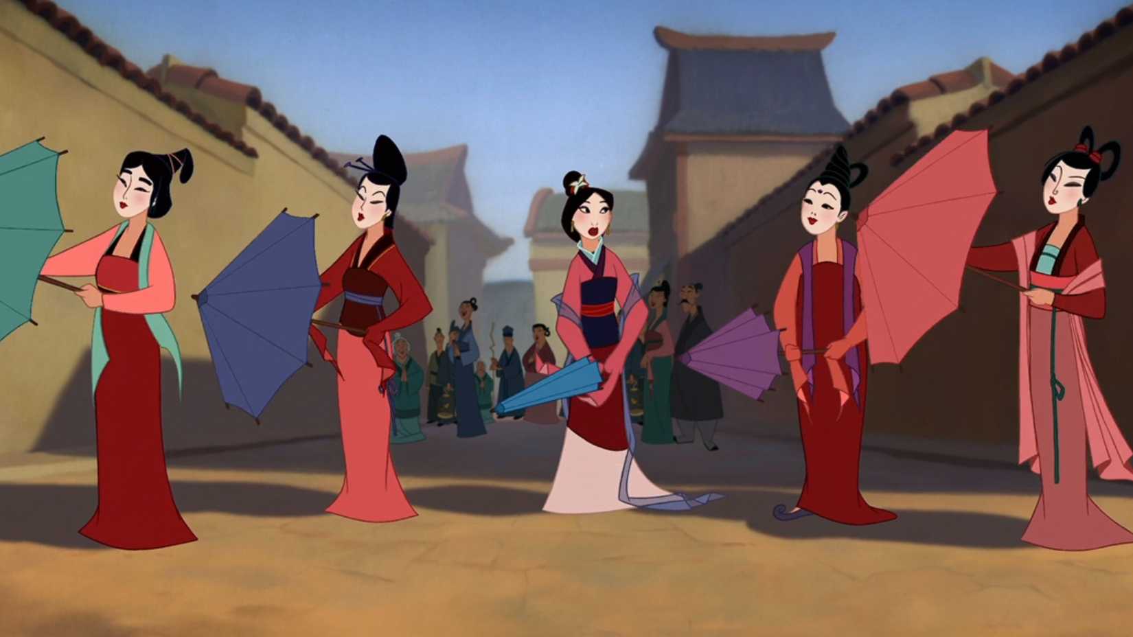 Mulan cantando Honor To Us All