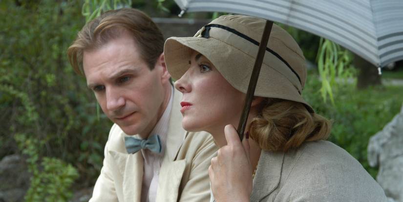 Natasha Richardson e Ralph Fiennes em The White Countess