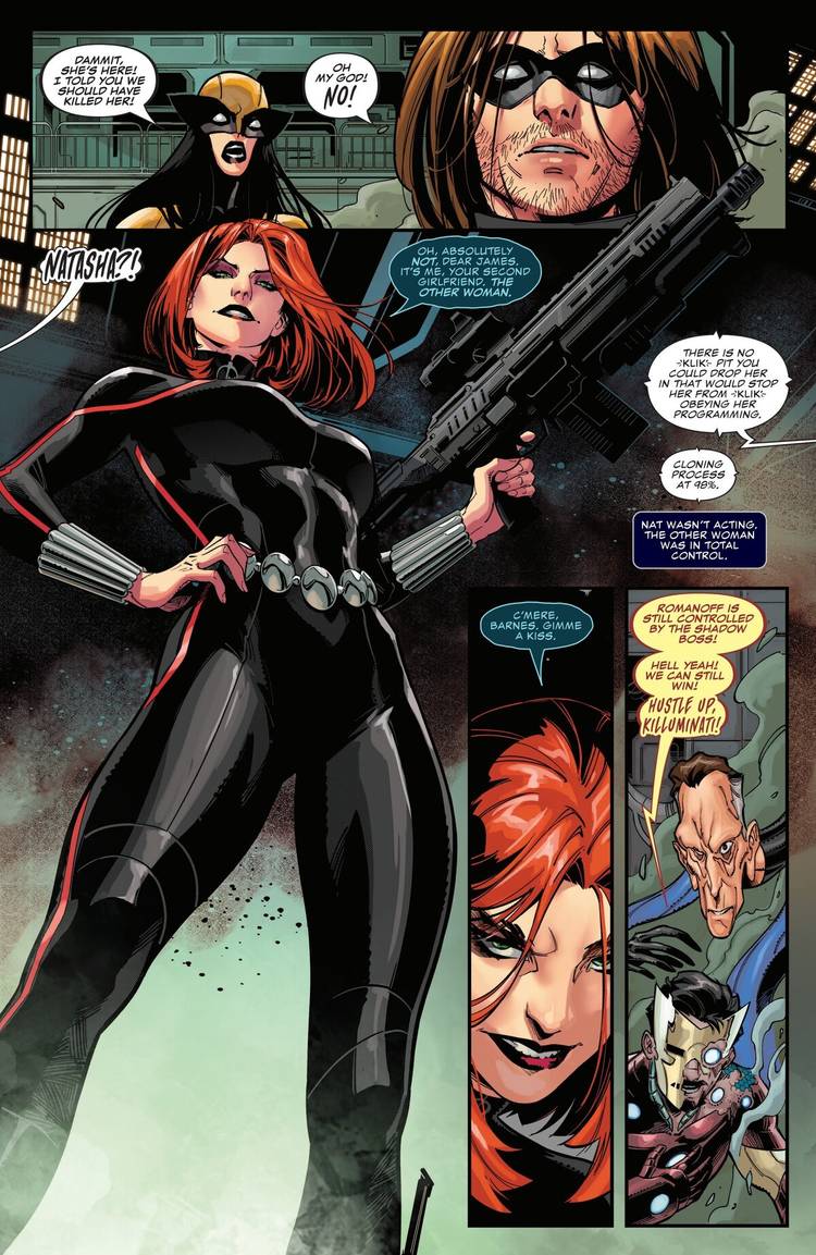 Natasha Romanoff embraces her Other Woman moniker in The New Avengers #10
