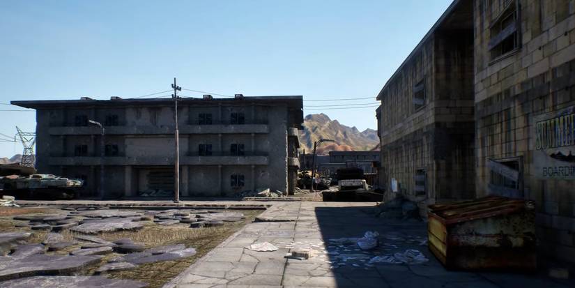 A town in New Vegas remaster
