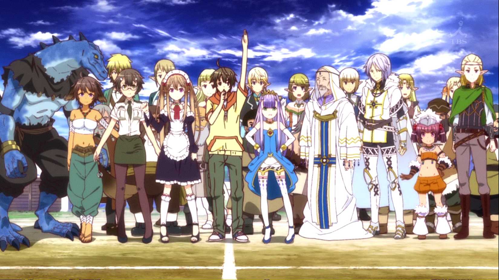 10 Great Isekai Anime Series That Didn't Get The Love They Deserve 5 Outbreak Company's main cast poses together