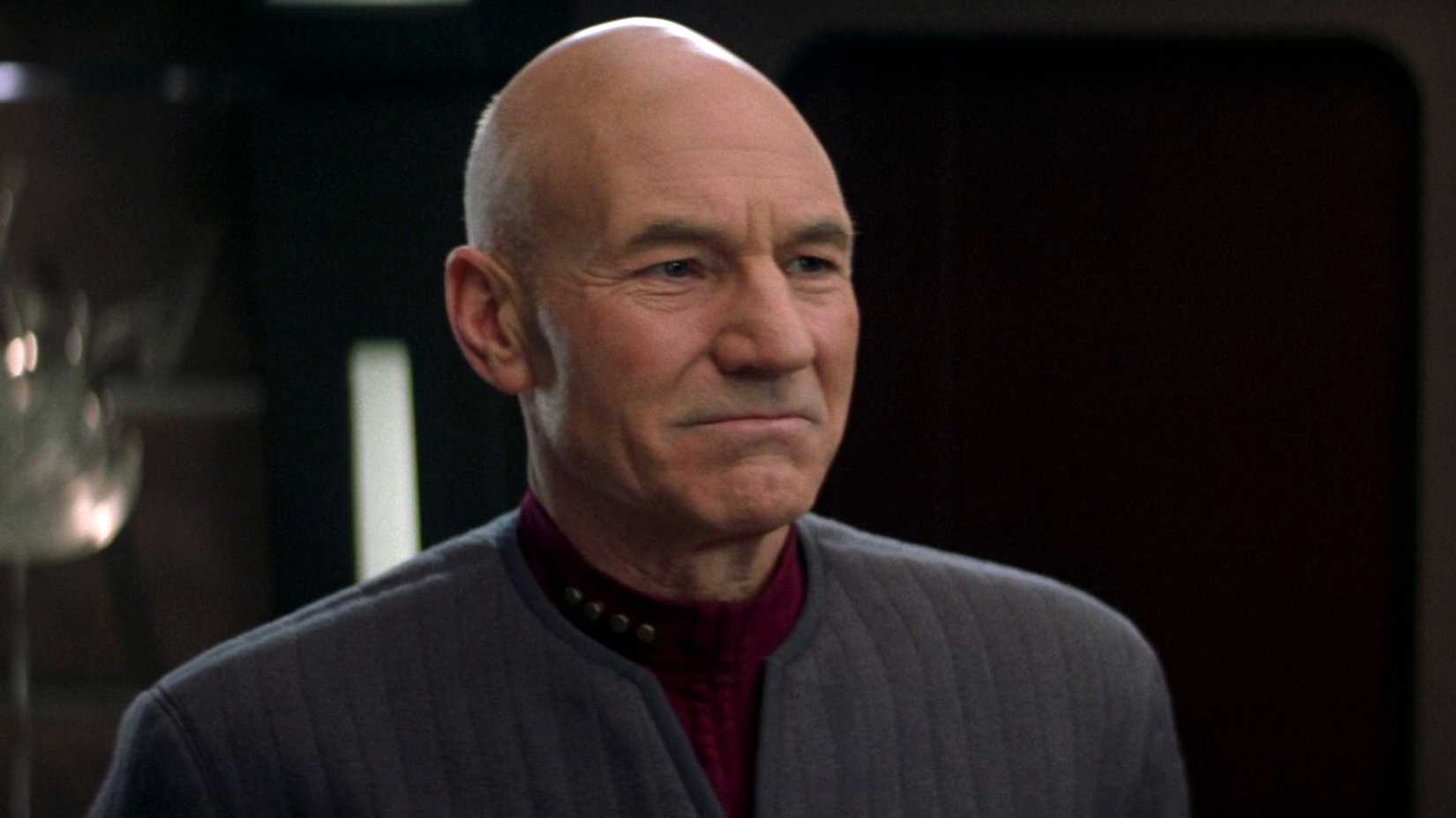 Capitão Picard sozinho em Star Trek: Nemesis