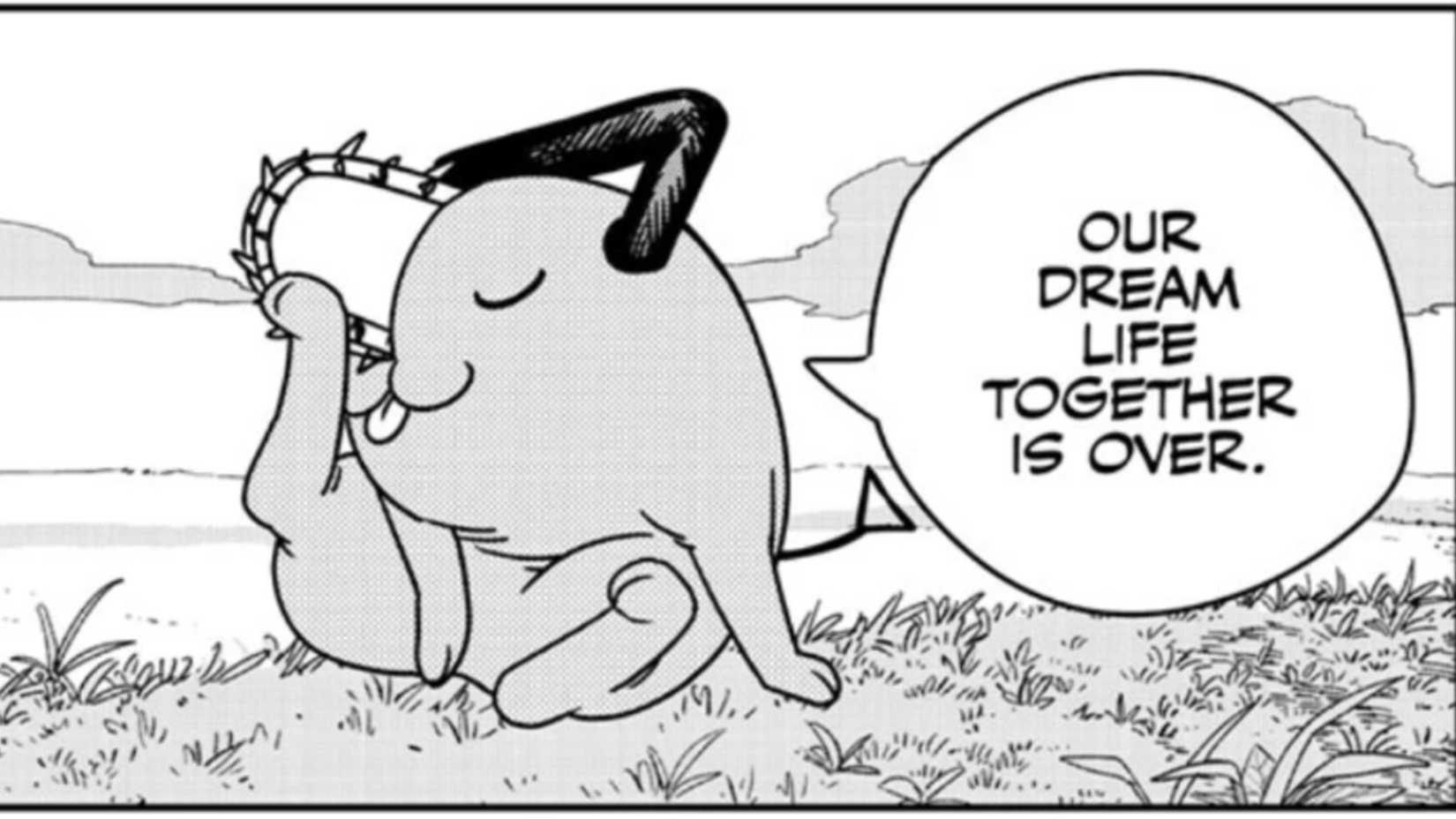 It's Not Just Cope, Chainsaw Man's True Final Chapter Has An Official Release Date 1 Pochita telling Denji their dream life is over in Chainsaw Man chapter #231.