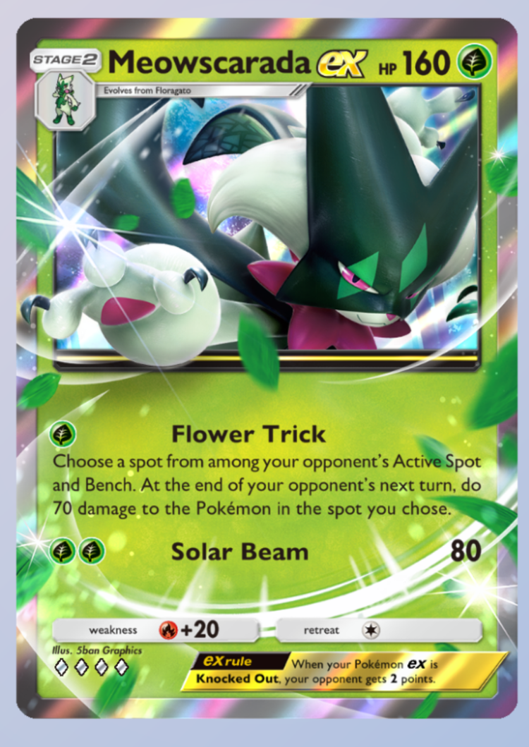 10 Best Cards In Paldean Wonders 3 Pocket TCG Meowscarada