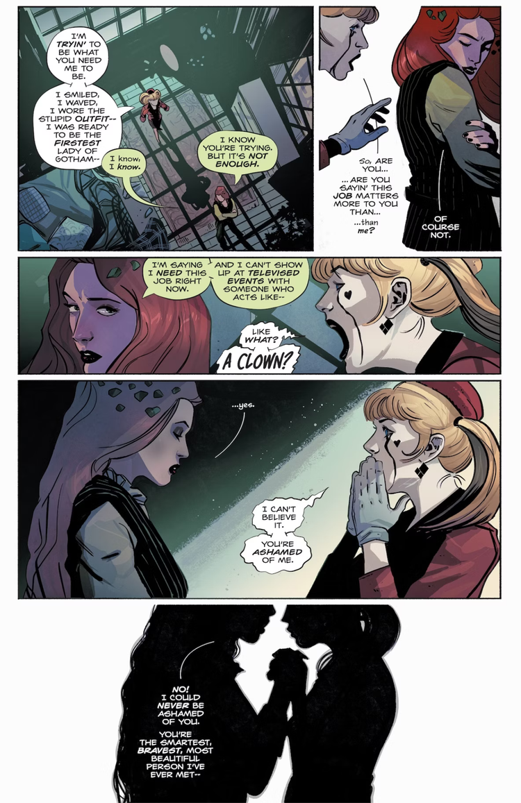DC's Most Iconic Hero Romance Is Officially Over. The Essential Details Explained 3 Poison Ivy #43 Breakup