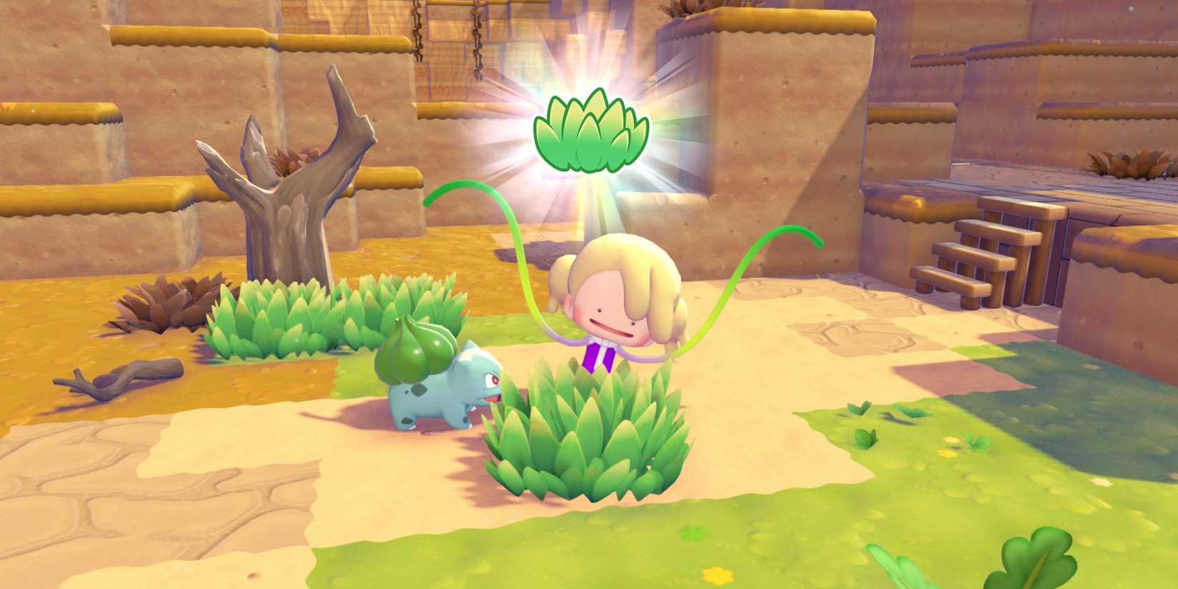 Pokemon Pokopia leafage transformation