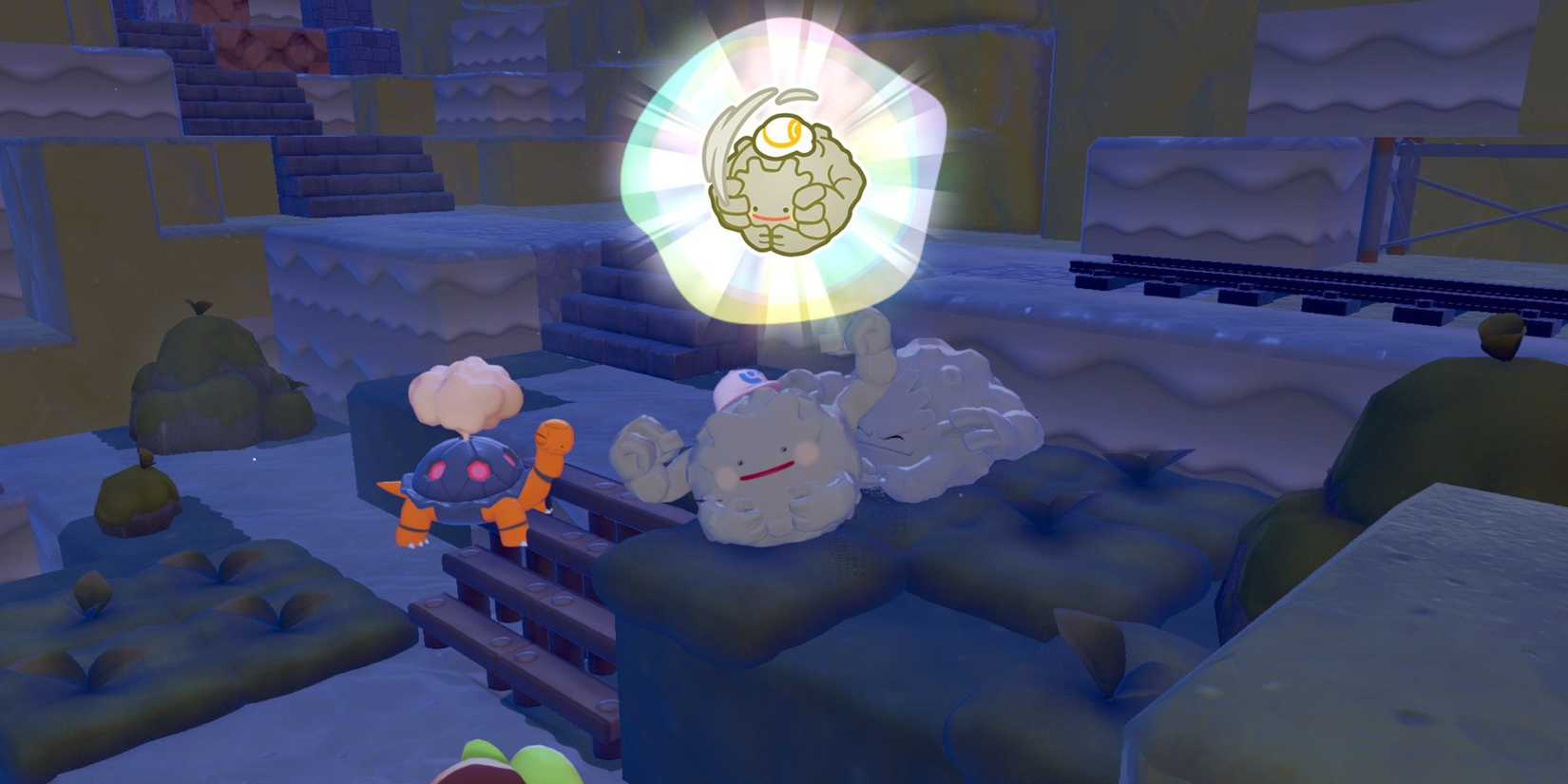 All Ditto Transformations And How To Unlock Them 6 Pokemon Pokopia rollout transformation