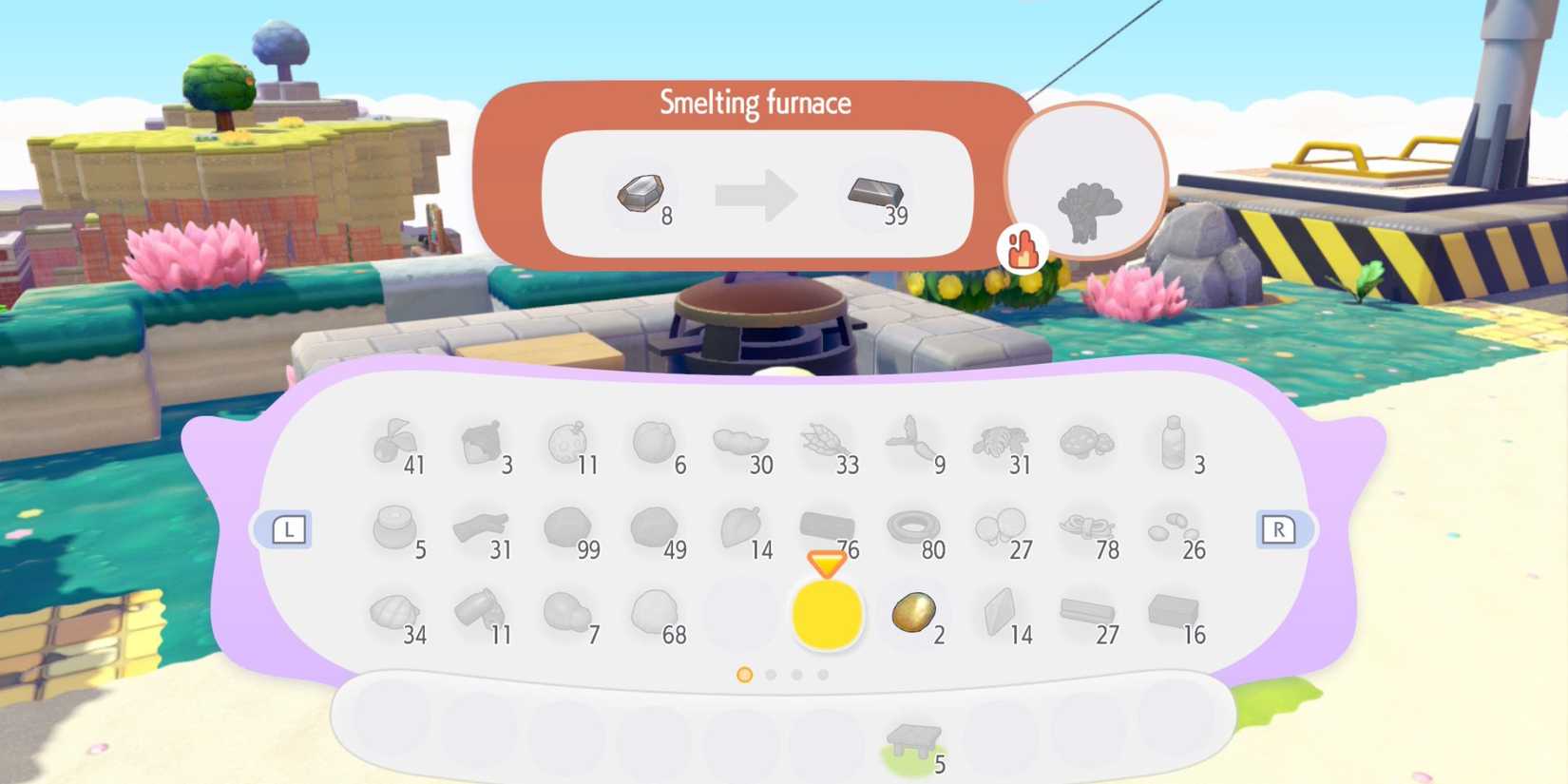 Pokemon Pokopia Smelting Furnace
