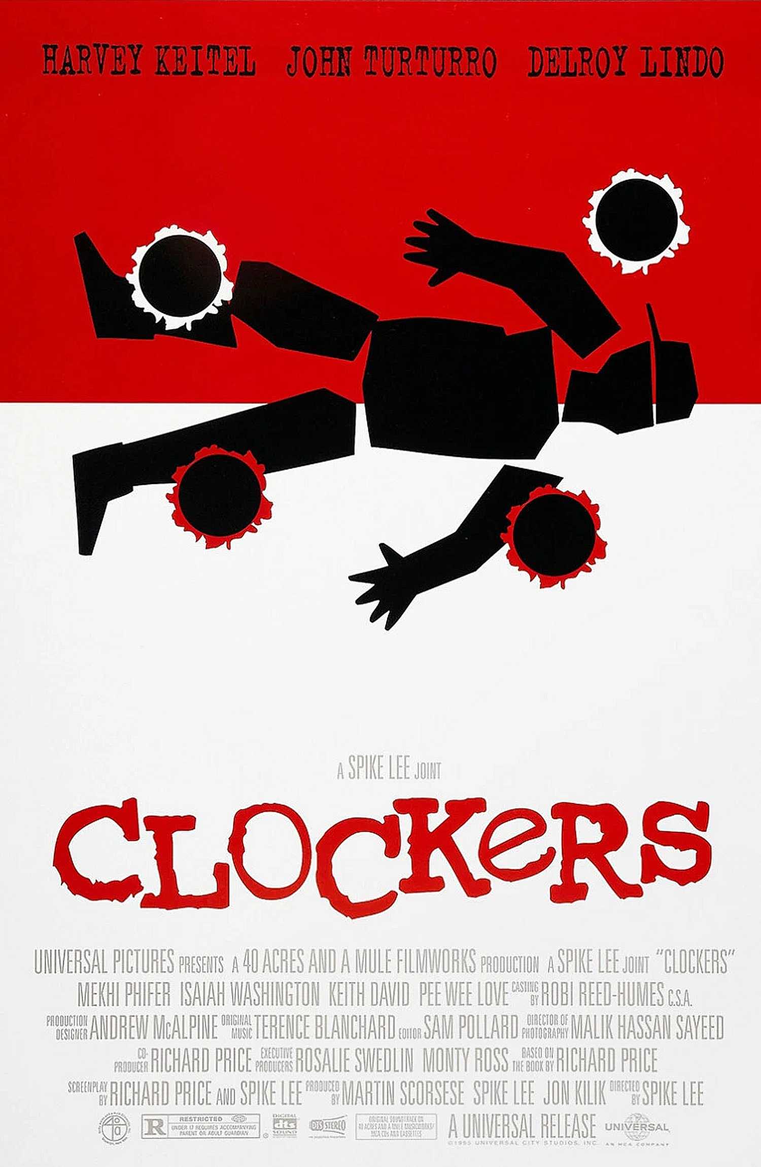 8 Forgotten '90s Movies That Are All Pure 10/10s 1 Poster for Spike Lee's Clockers, in the style of a Hitchcock poster