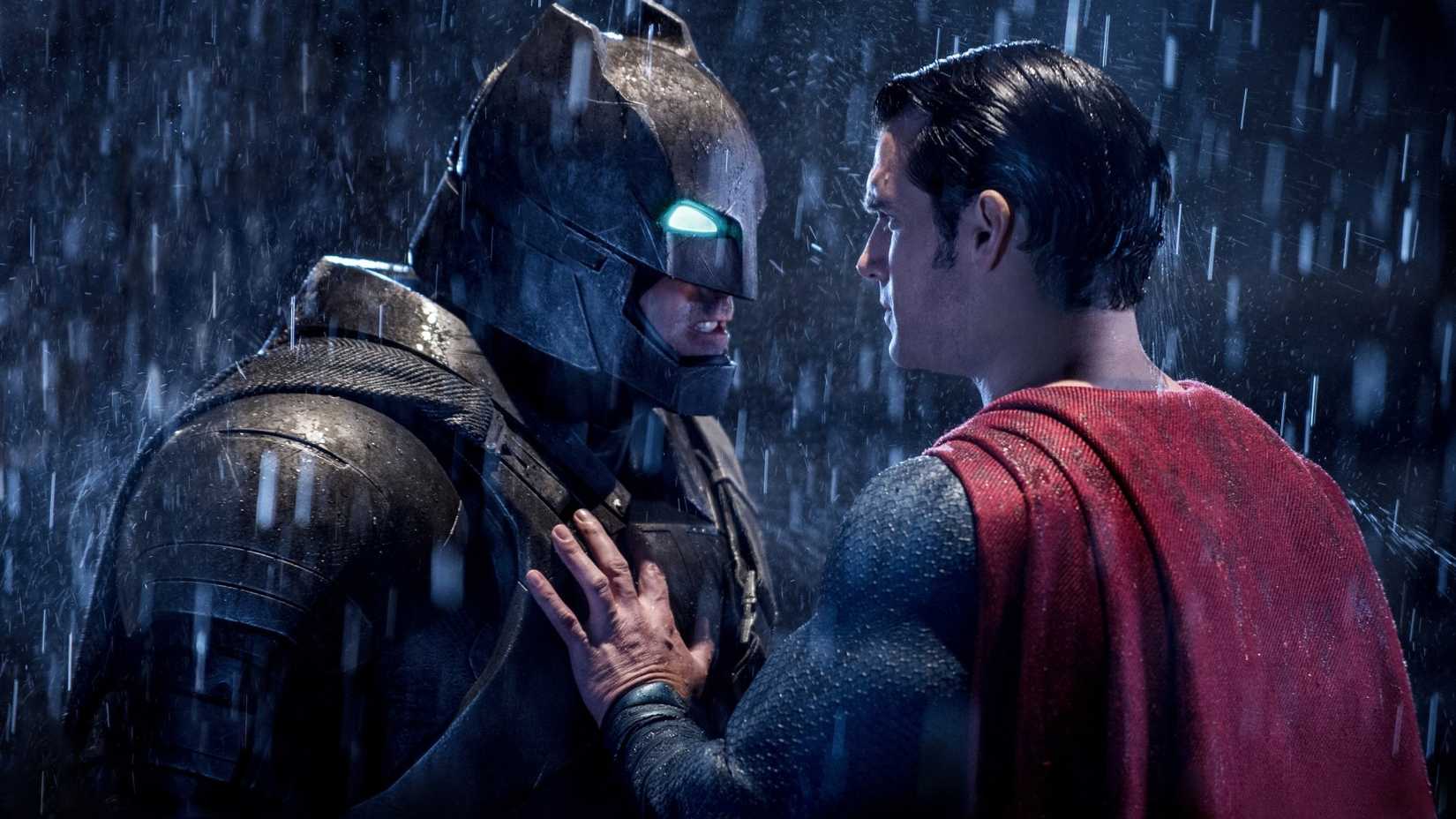 Promotional image for Batman v Superman