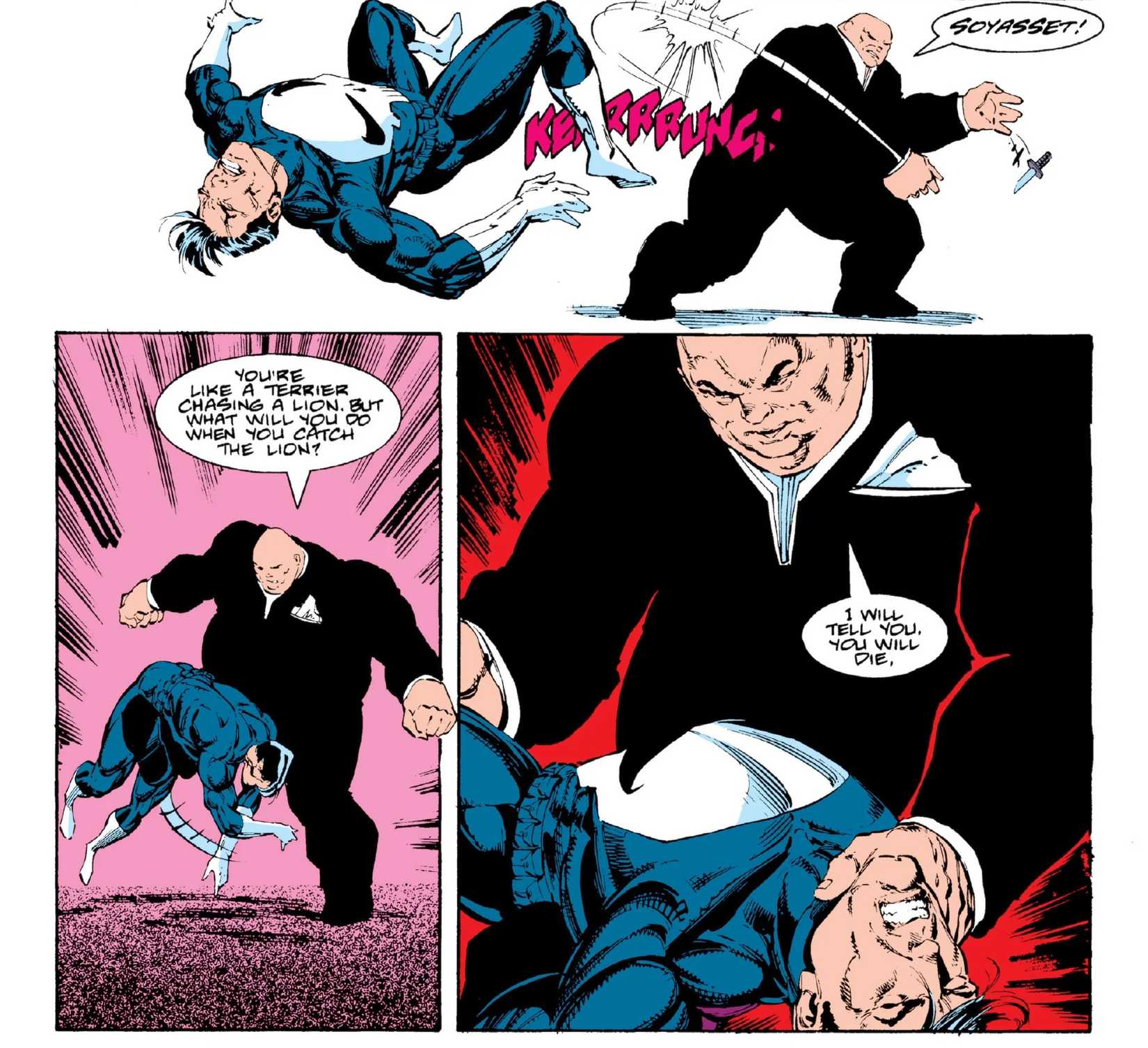 10 Best Non-Powered Villains in Marvel History, Ranked 23 punisher vs kingpin