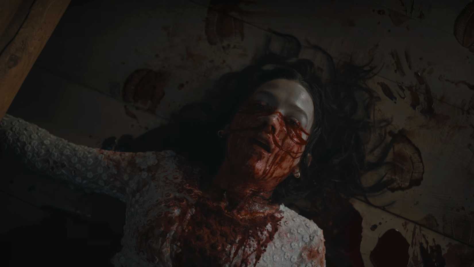 rachel s mom ali is dead on the floor covered in blood in something very bad is going to happen