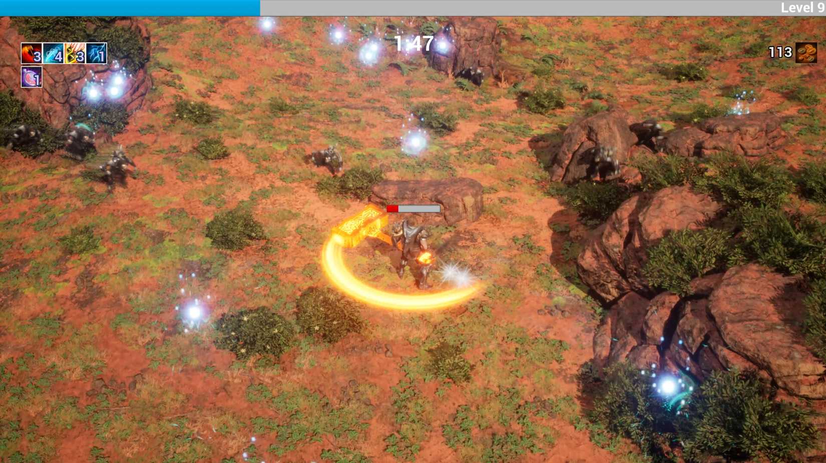 Rite of Eris Battlefield with fire spell
