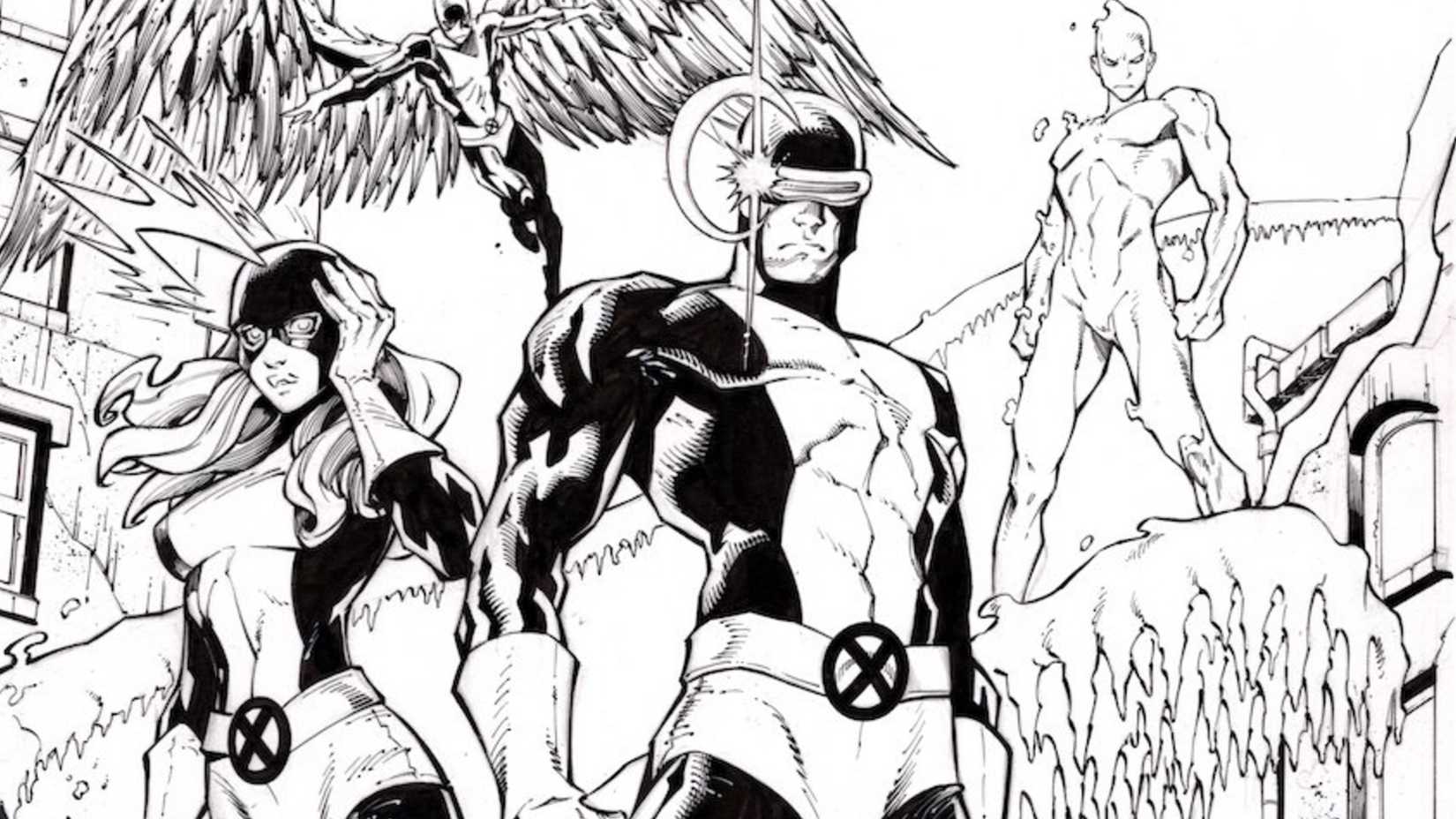 ryan stegman art of the original x-men