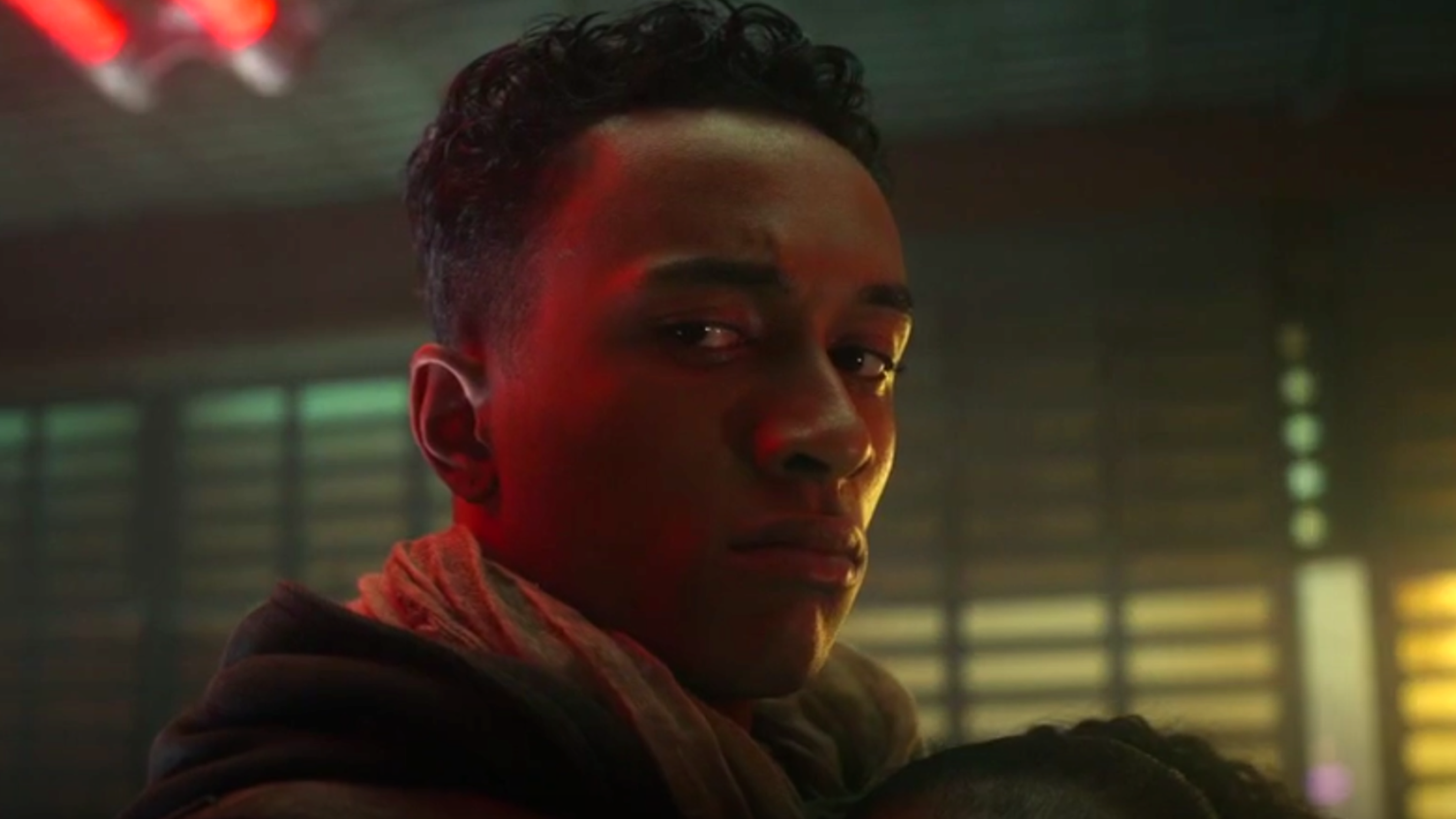 Caleb desolado em Starfleet Academy