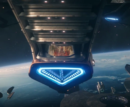 Starfleet Academy's Unique Closing Credits Stand Out Among 60-Year Franchise 1 Starfleet Academy atrium window