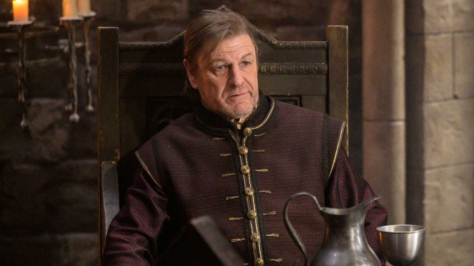 Sean Bean como Xerife de Nottingham em Robin Hood