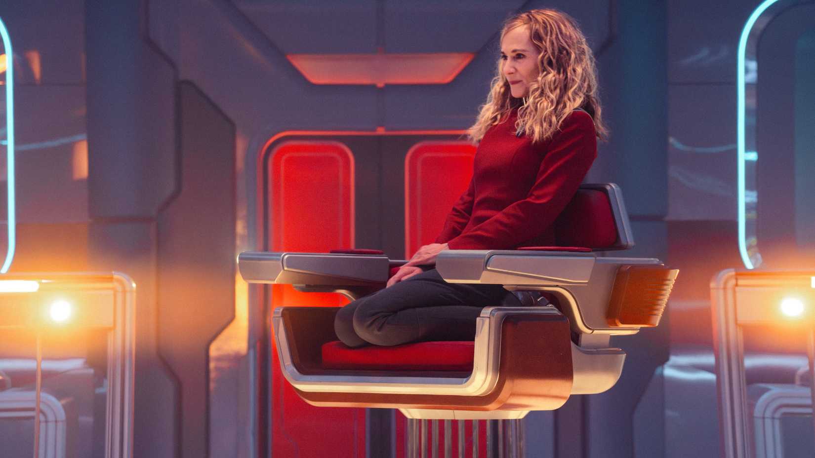 Captain Ake sitting differently