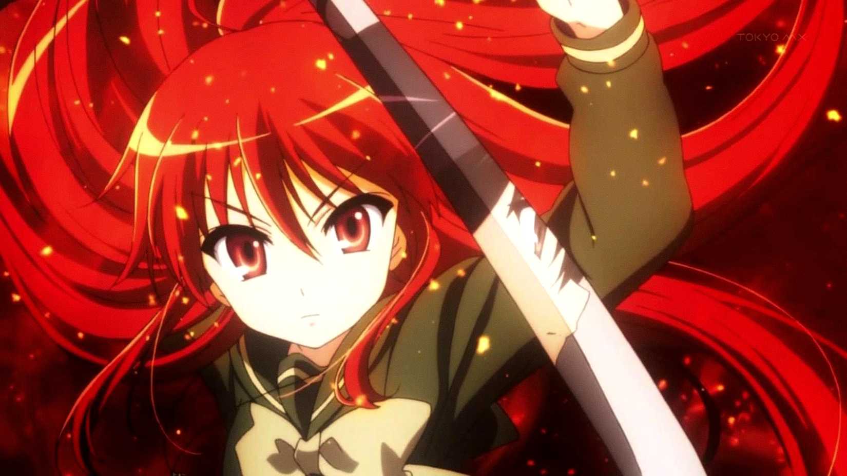 10 Great Isekai Anime Series That Didn't Get The Love They Deserve 2 Shakugan No Shana's Shana wields a sword