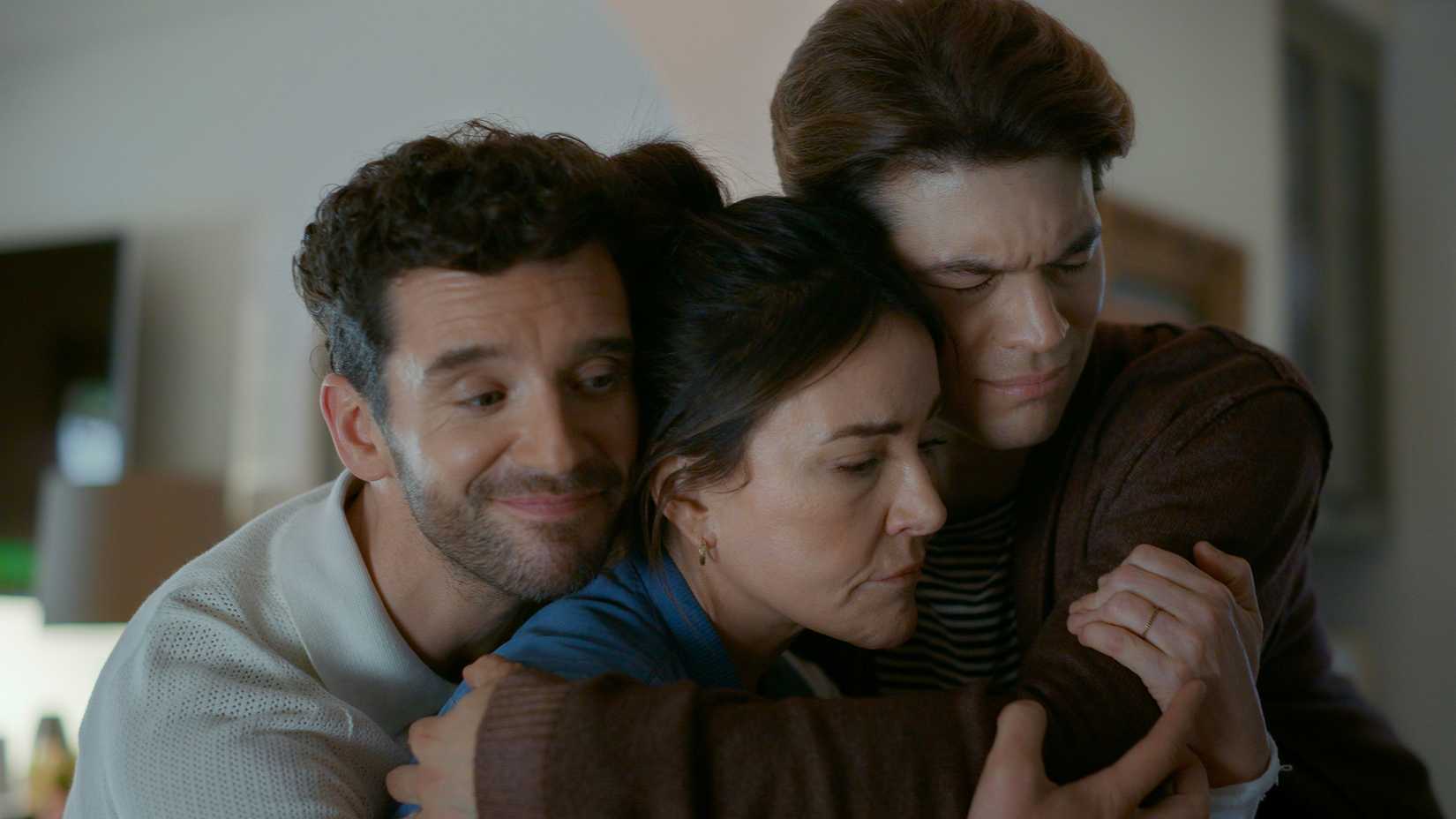 What's Next For Gaby After That Terrible Loss 1 Charlie and Brian hugging Liz in Shrinking