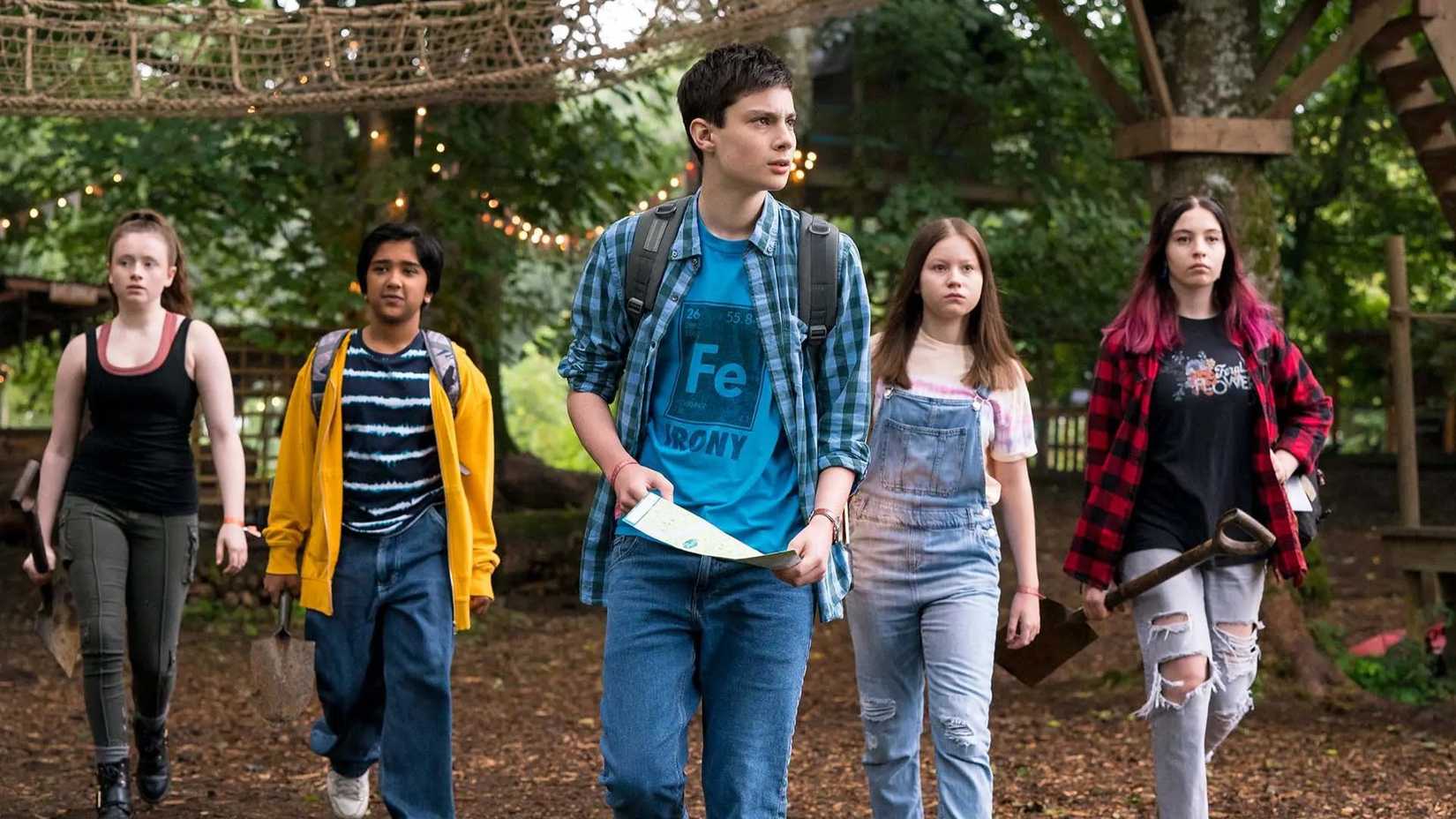 10 TV Shows We Thought Would Be The Next Stranger Things 1 A group of kids walking through the woods in Silverpoint.