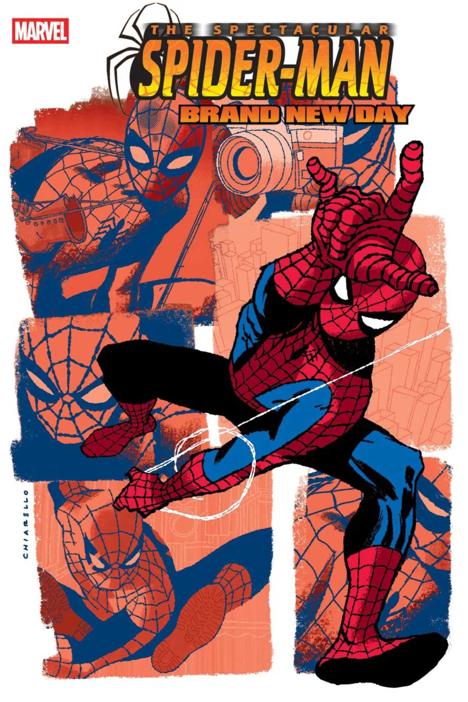 One More Day Era as Mister Negative's Soldier 1 spectacular spider-man brand new day cover showing elements of his mythos