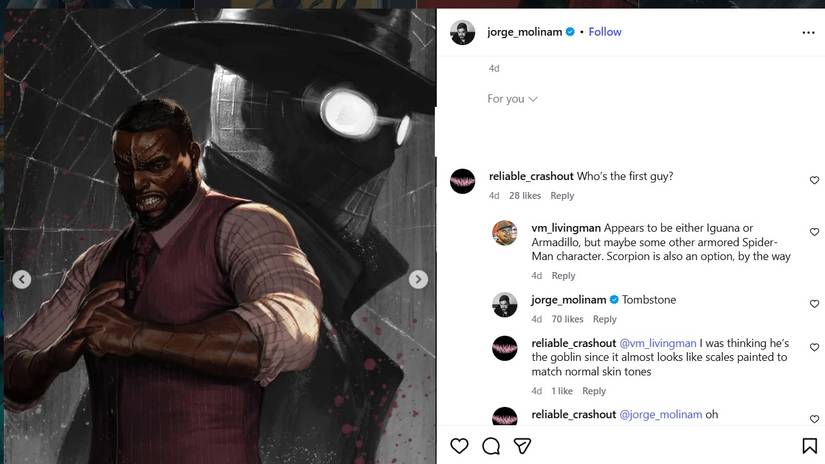 Vilão de Spider-Man Brand New Day, Tombstone, confirmado para a série Spider-Noir