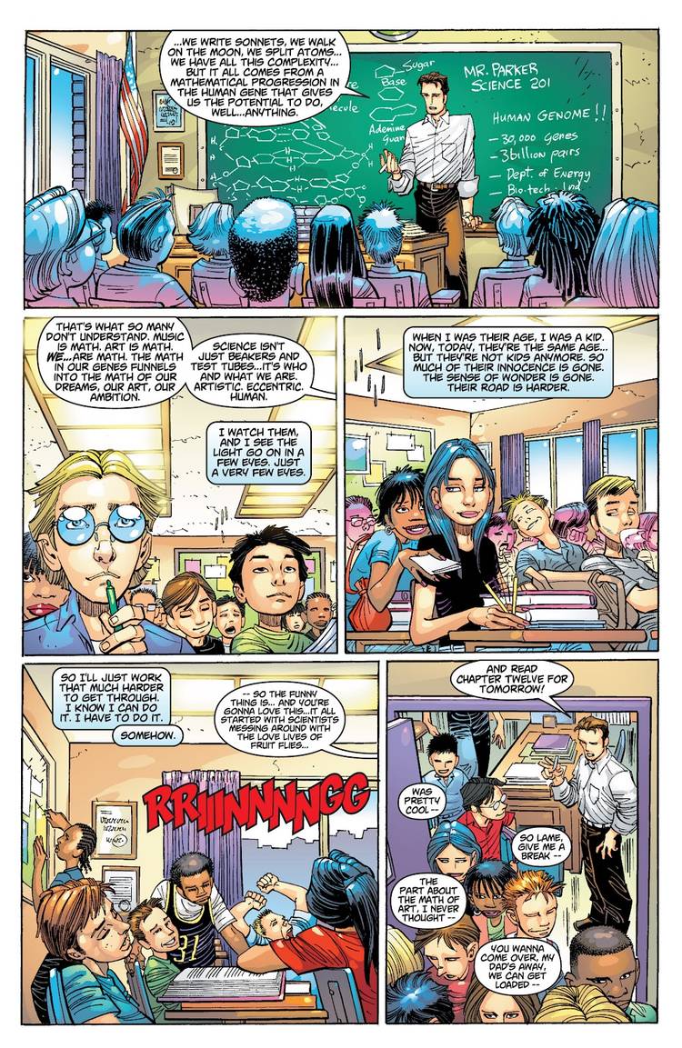 spider-man peter parker high school teacher job