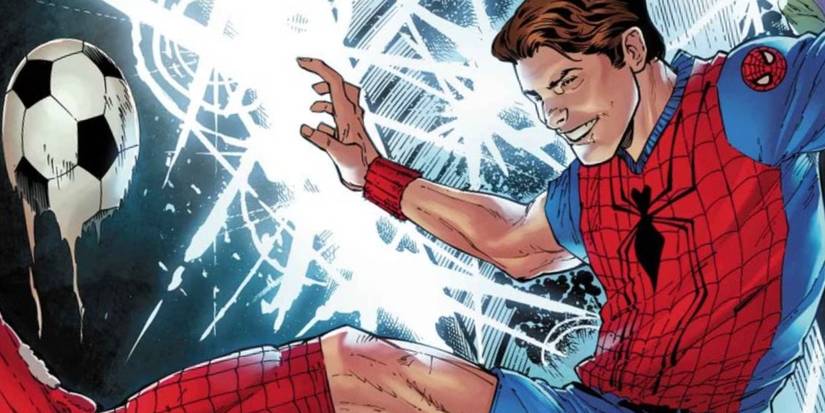 Spider-Man soccer variant covers