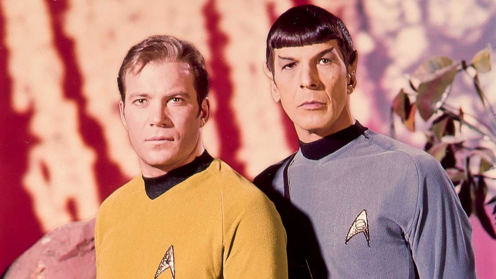 Every Star Trek Series, Ranked By Episode Count 7 Spock and Captain Kirk from Star Trek
