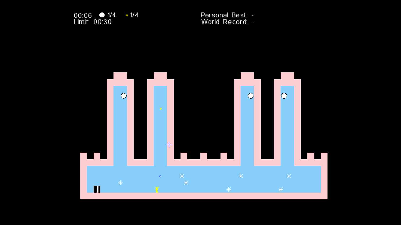 Moving obstacles in the 2D Steam game Precision