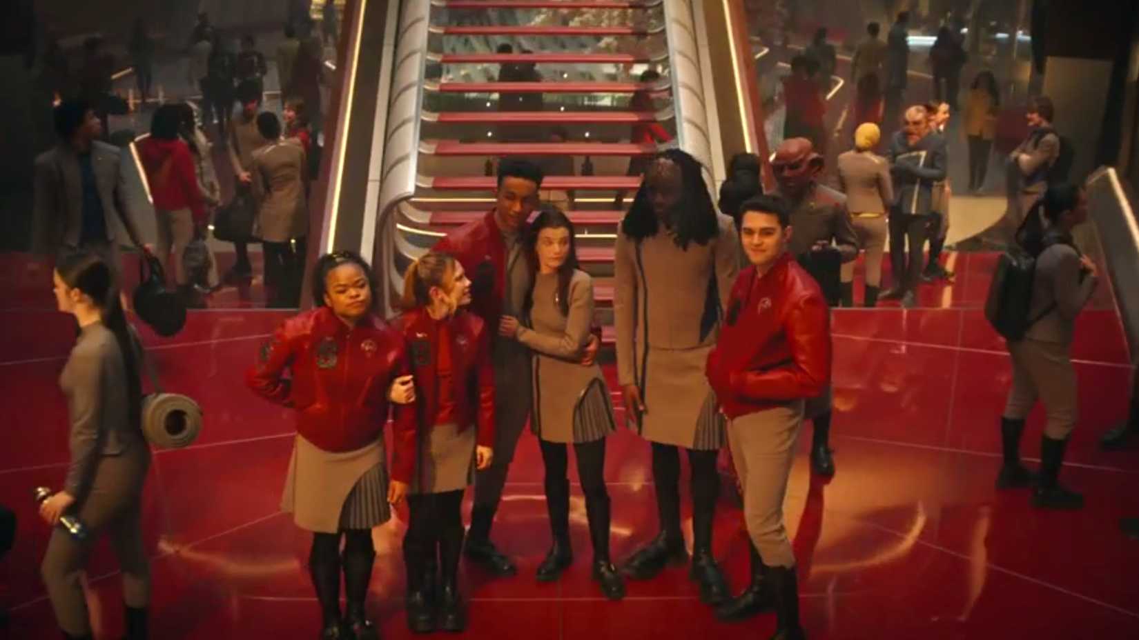 Starfleet Academy cadets happy ending