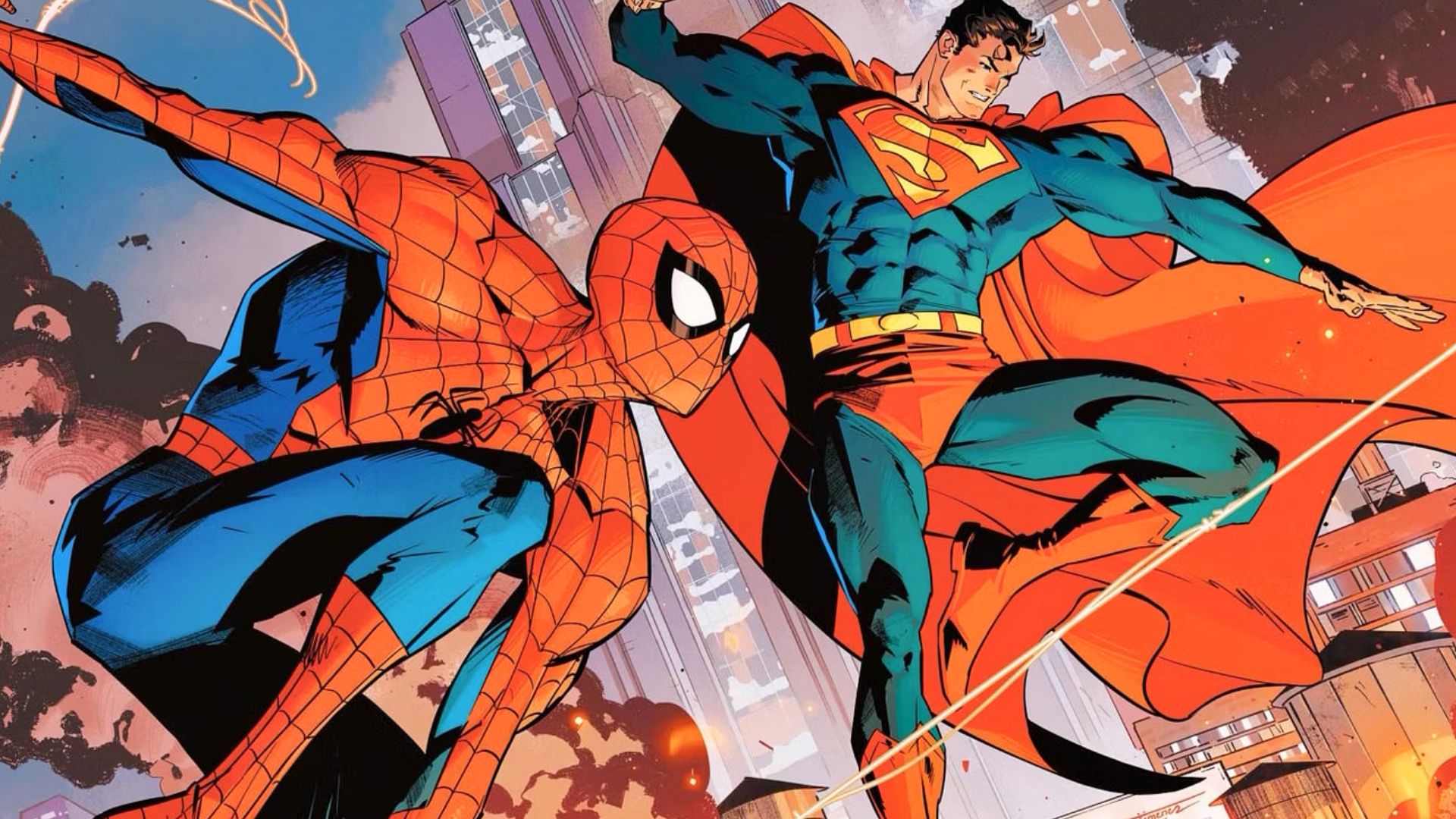 Red & Blue: DC & Marvel’s New Superman/Spider-Man Crossover Is A Must-Read For Fans Of Both Iconic Heroes
