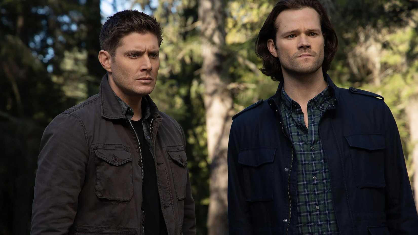 Sam e Dean em Supernatural temporada 14