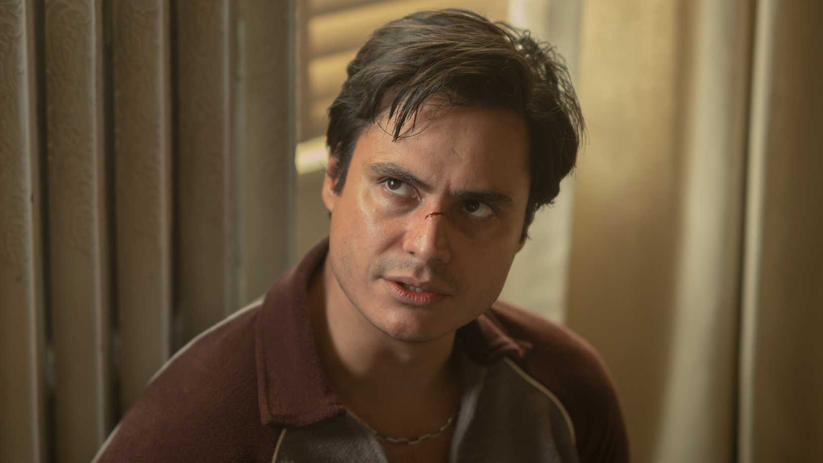 What Happened To Leroy Gorman 1 Jim Chee (Kiowa Gordon) with a cut on his nose in Dark Winds season 4, episode 6