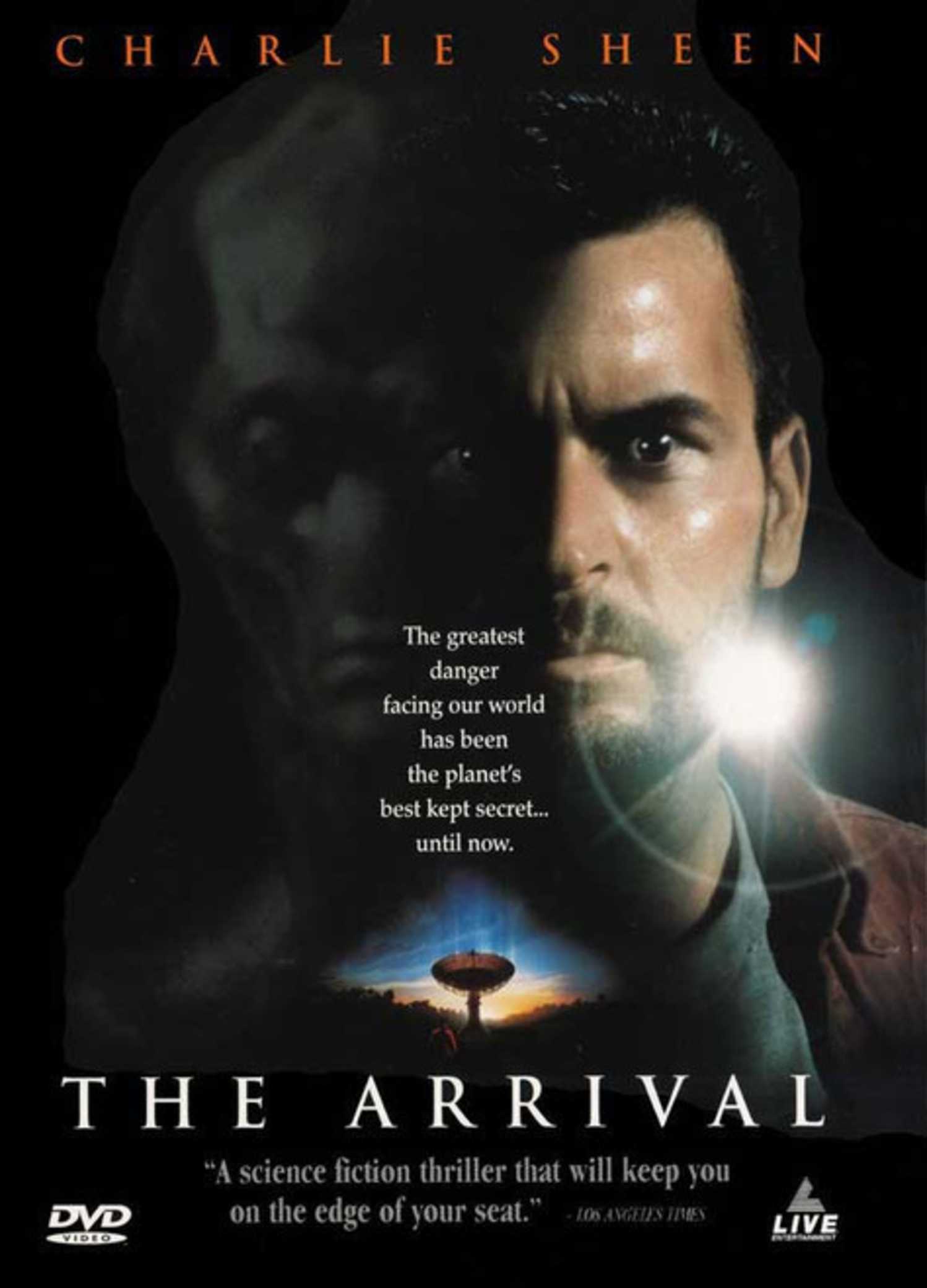 The Arrival starring Charlie Sheen poster