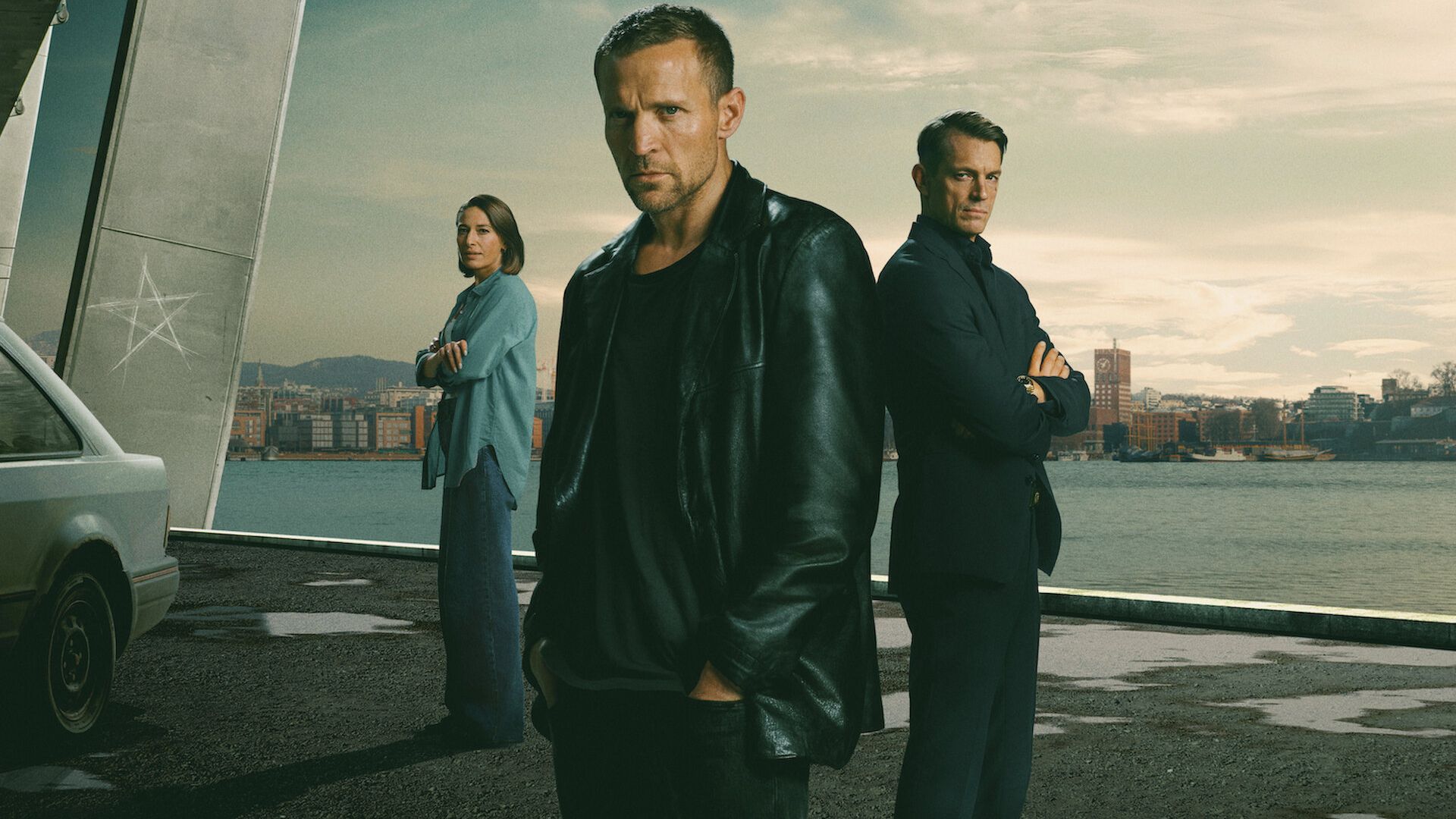 The cast of Detective Hole