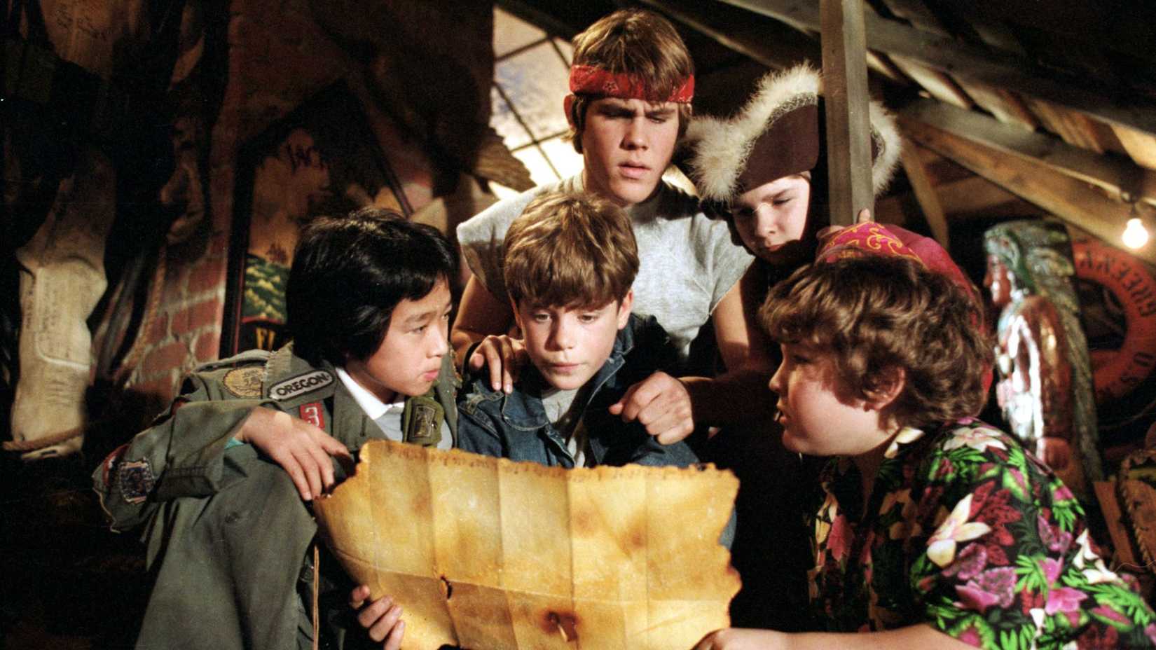 Os Goonies em caça ao tesouro